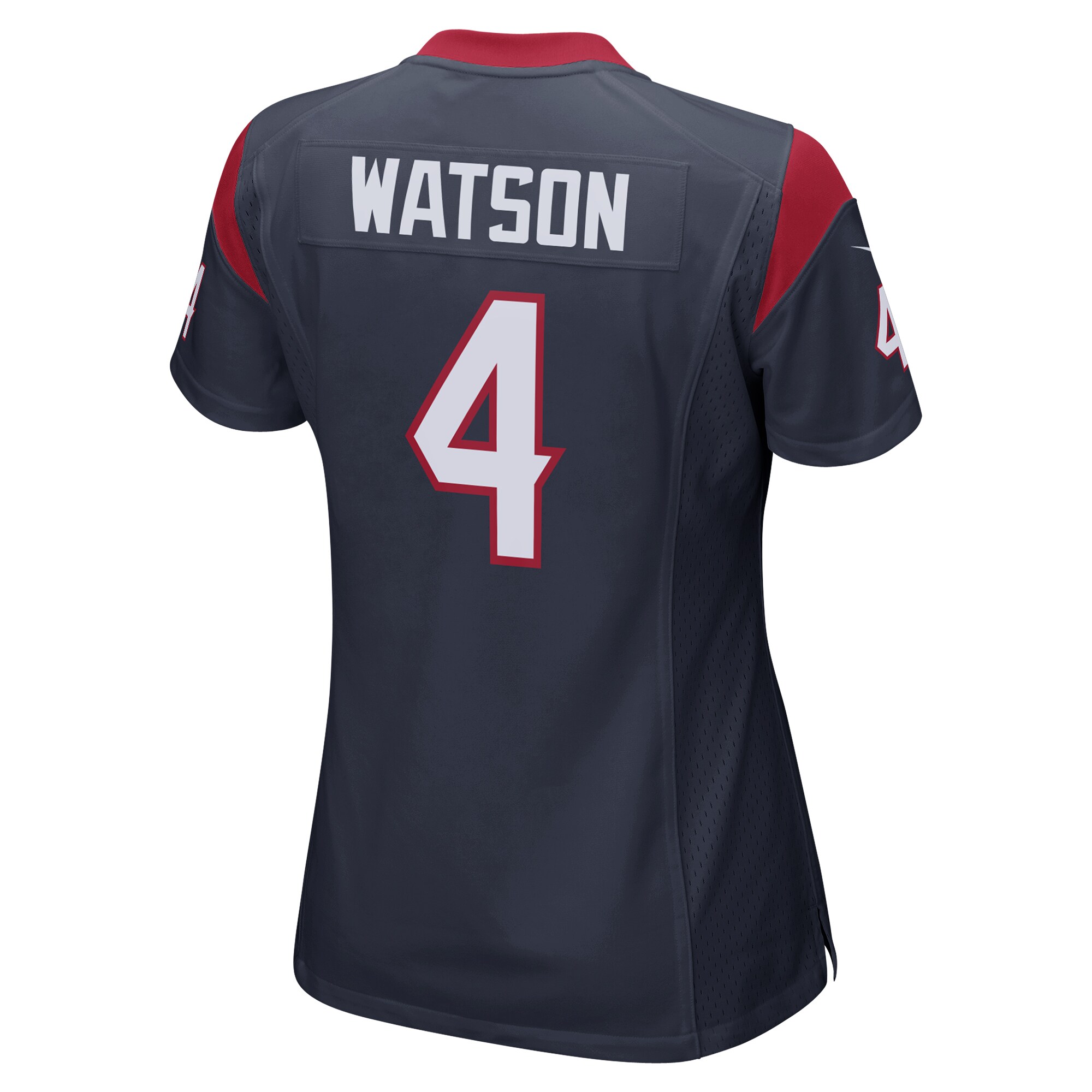 Deshaun Watson Houston Texans  Women's Game Player Jersey - Navy