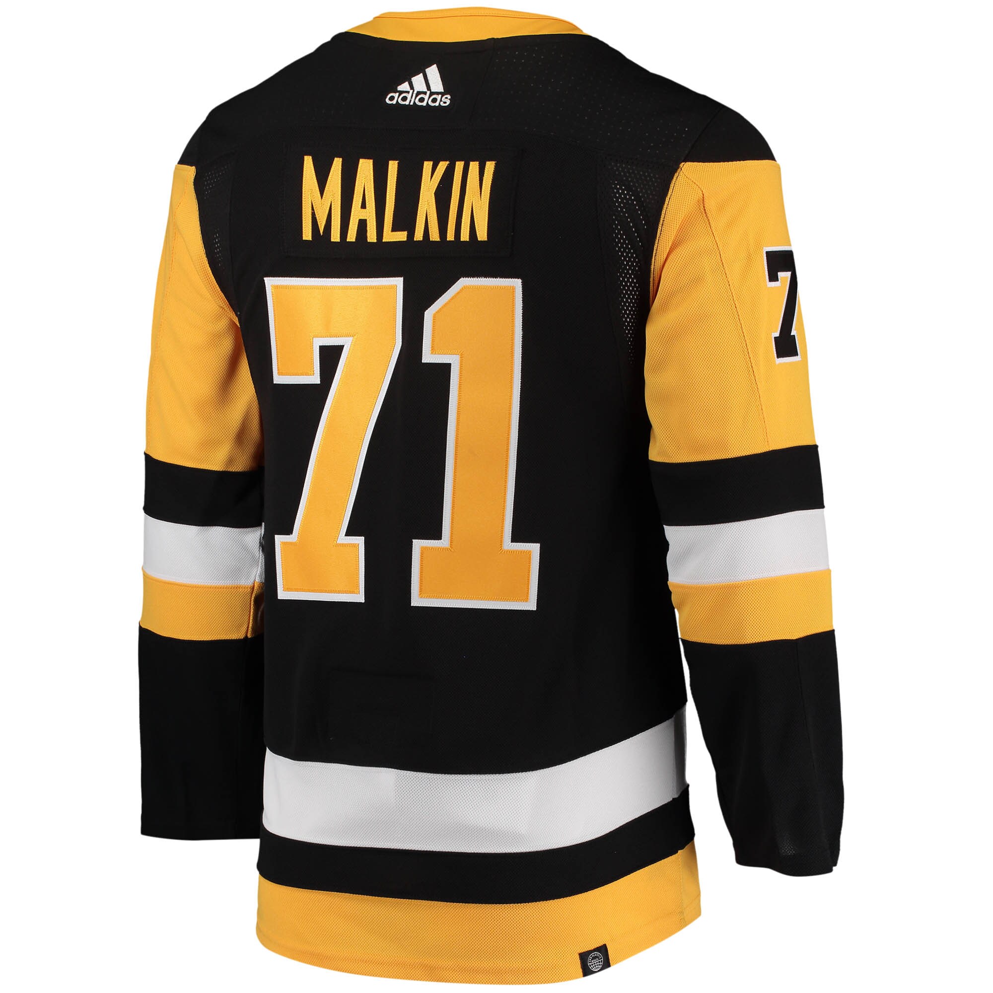 Evgeni Malkin Pittsburgh Penguins adidas Home Primegreen Authentic Player Jersey - Black