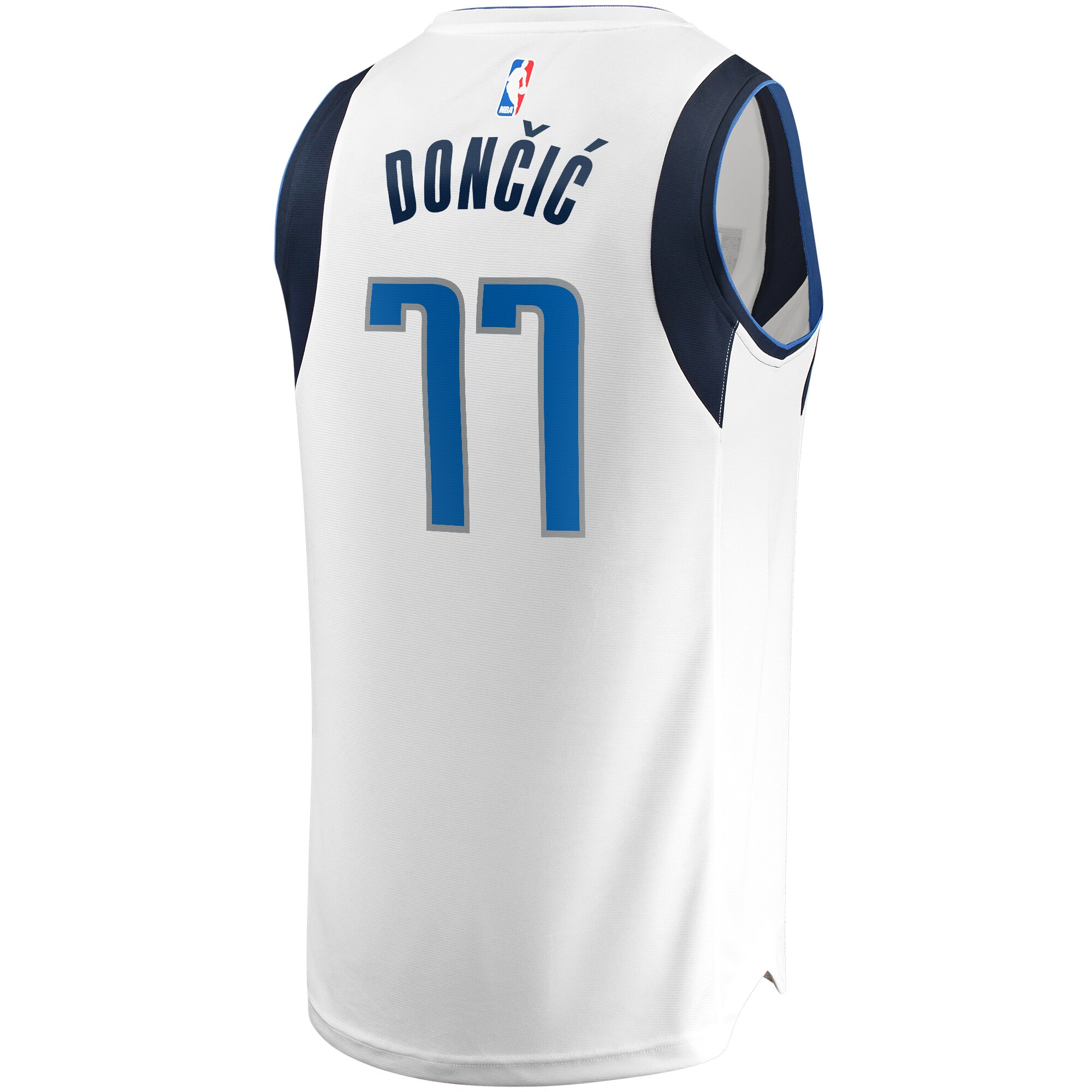 Luka Don\u00c4\u008di\u00c4\u2021 Dallas Mavericks Fanatics Fast Break Replica Player Jersey - Association Edition - White
