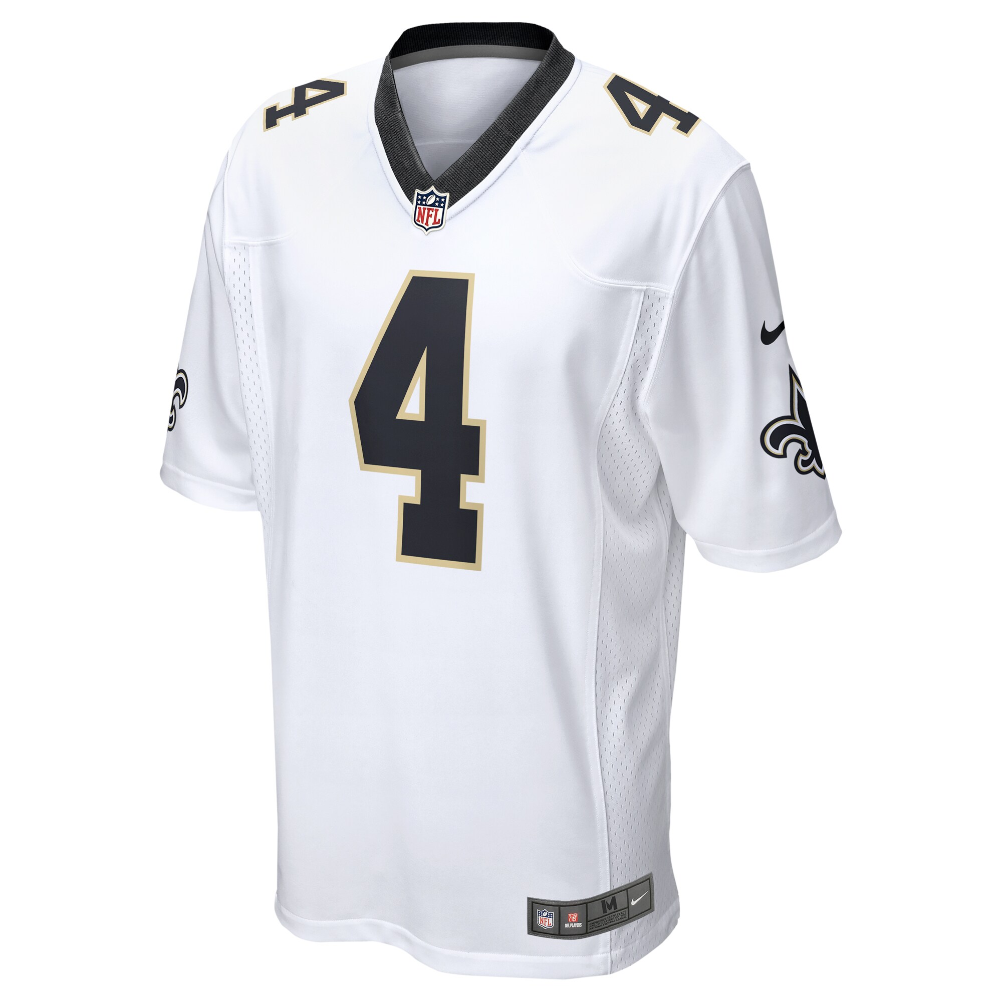 Derek Carr New Orleans Saints  Game Player Jersey - White