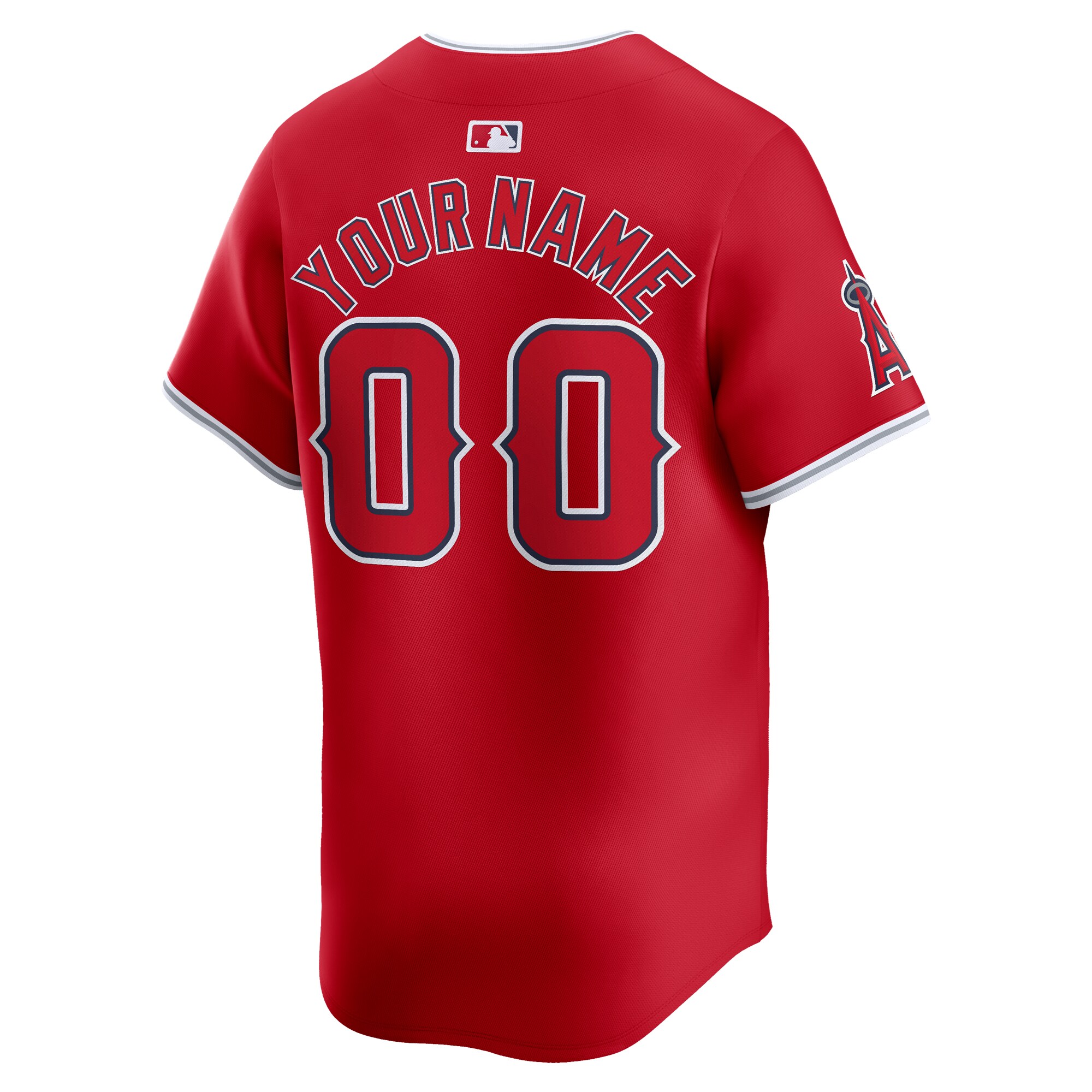 Los Angeles Angels   Alternate Limited Custom Jersey\u00c2\u00a0\u00e2\u20ac\u201c Red