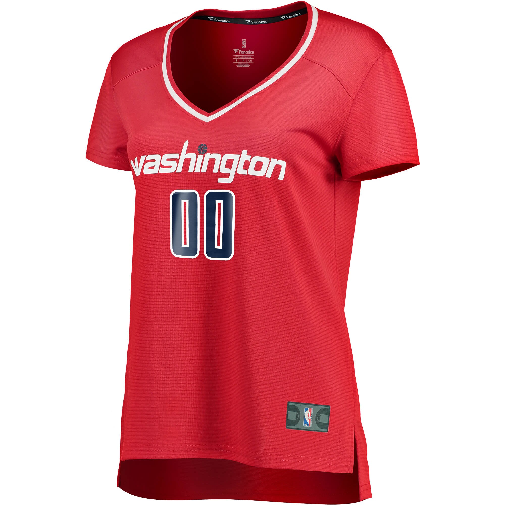 Washington Wizards Fanatics Women's Fast Break Custom Jersey Red - Icon Edition