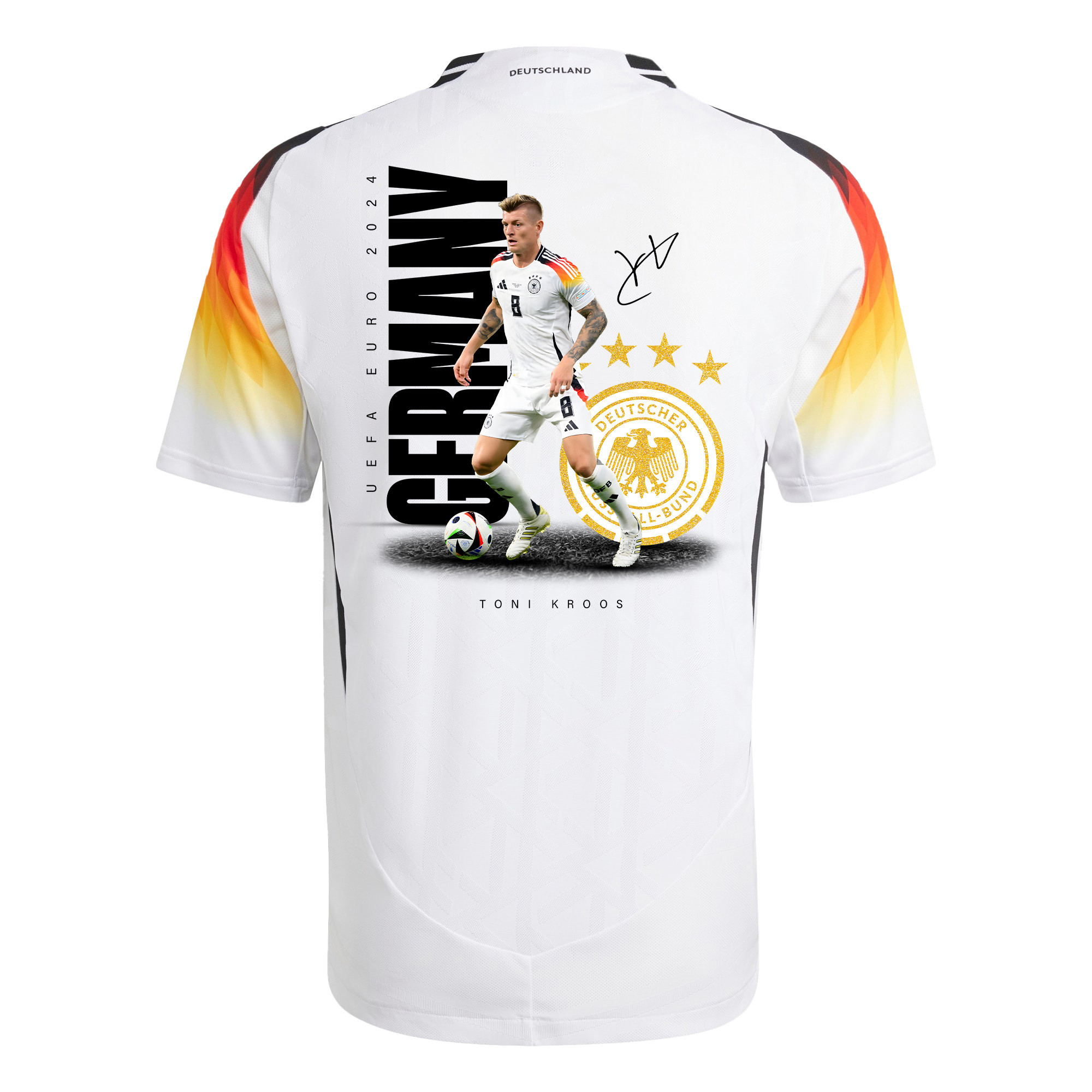 Toni Kroos 8 Signed Game-changer Germany National Team 2024 Home Men Jersey - Purple