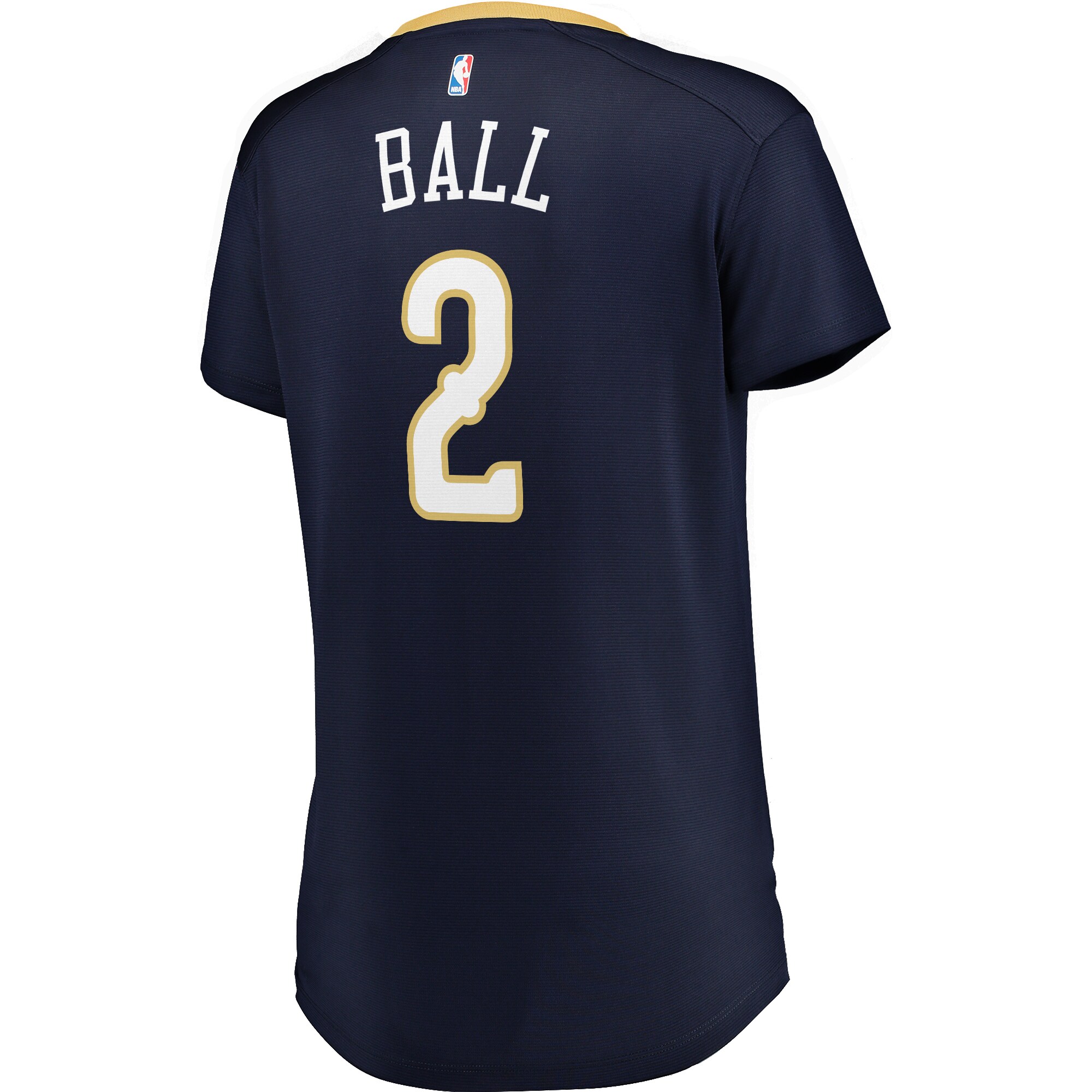 Lonzo Ball New Orleans Pelicans Fanatics Women's Fast Break Replica Jersey Navy - Icon Edition