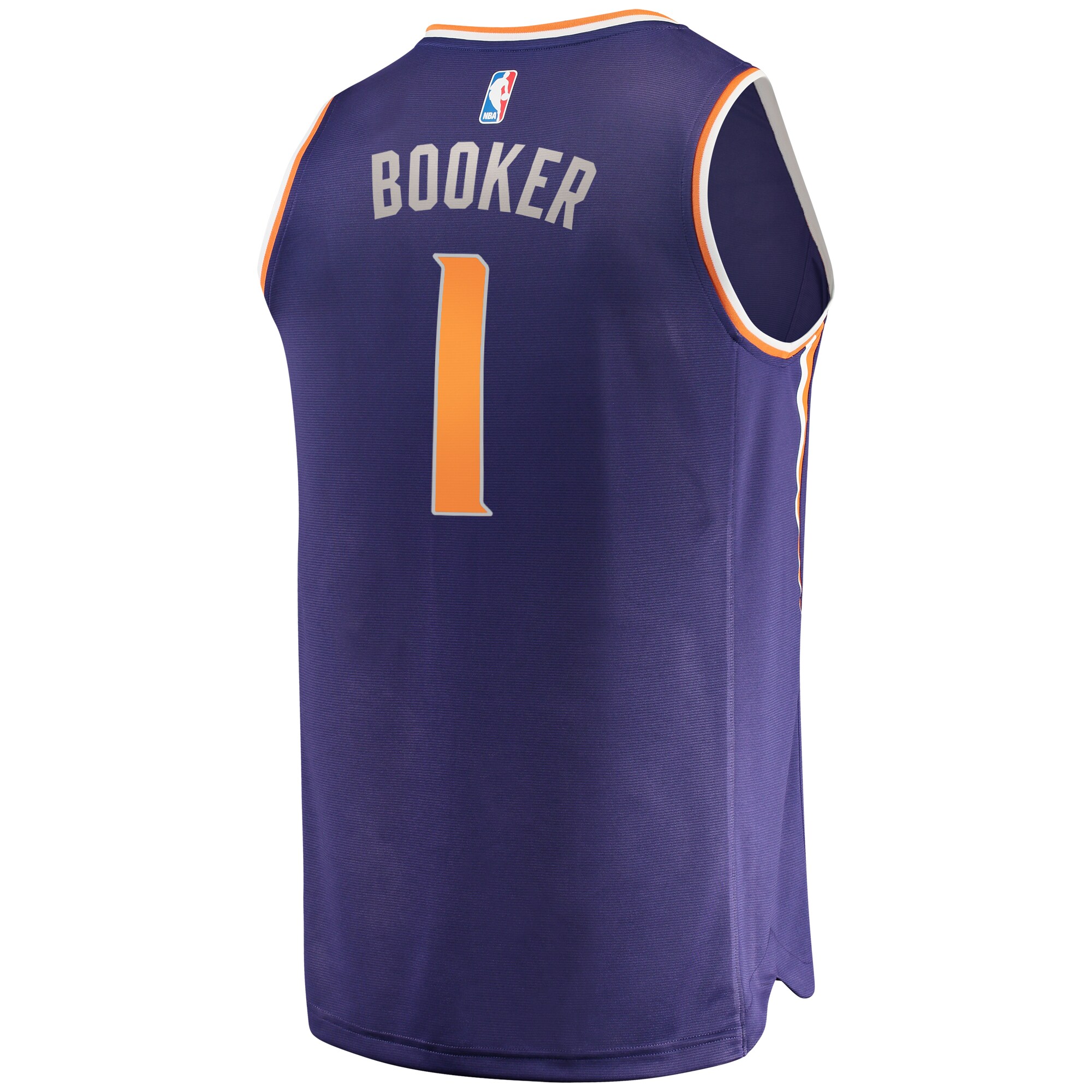Devin Booker Phoenix Suns Fanatics Fast Break Replica Player Jersey - Icon Edition - Purple