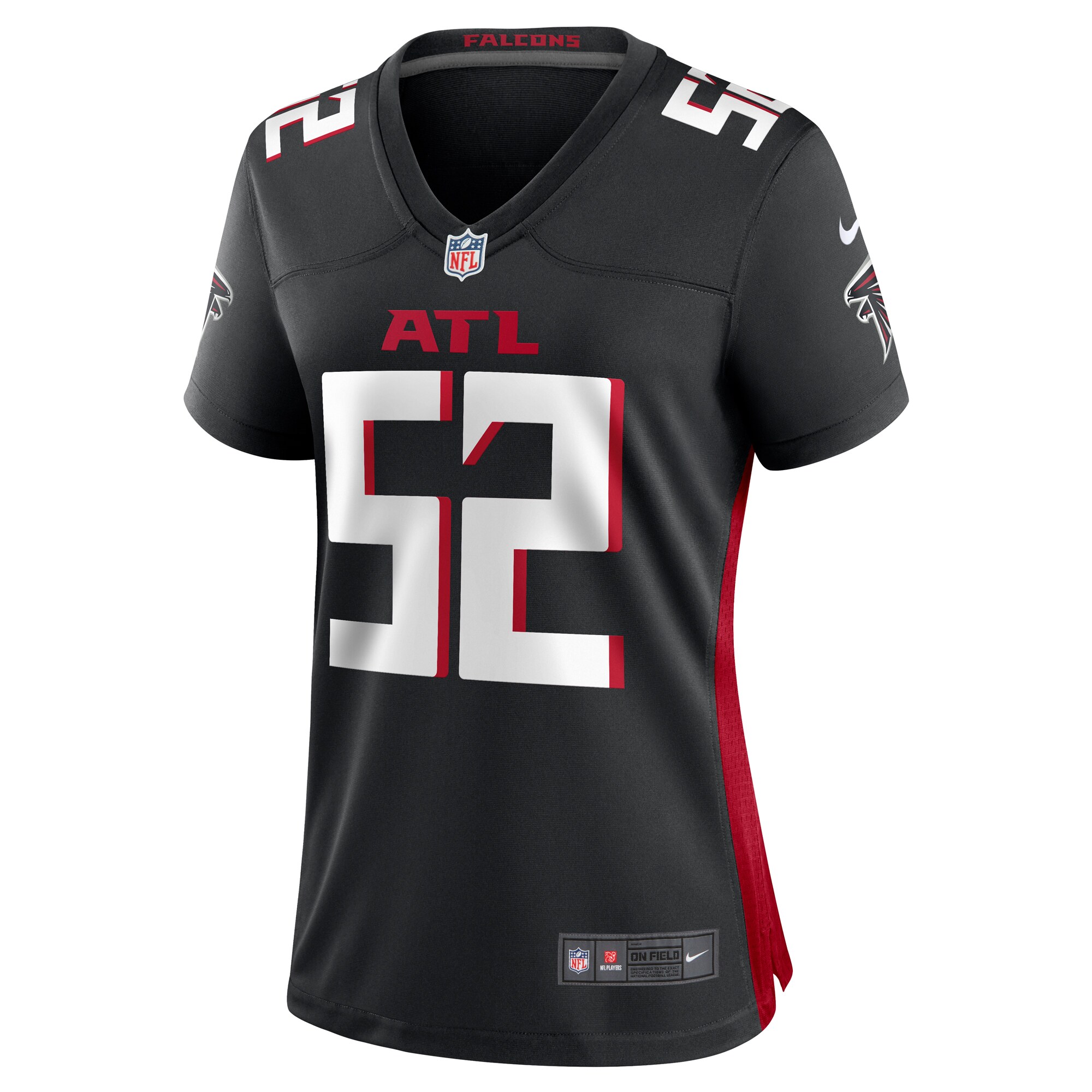 Milo Eifler Atlanta Falcons  Women's  Game Jersey -  Black