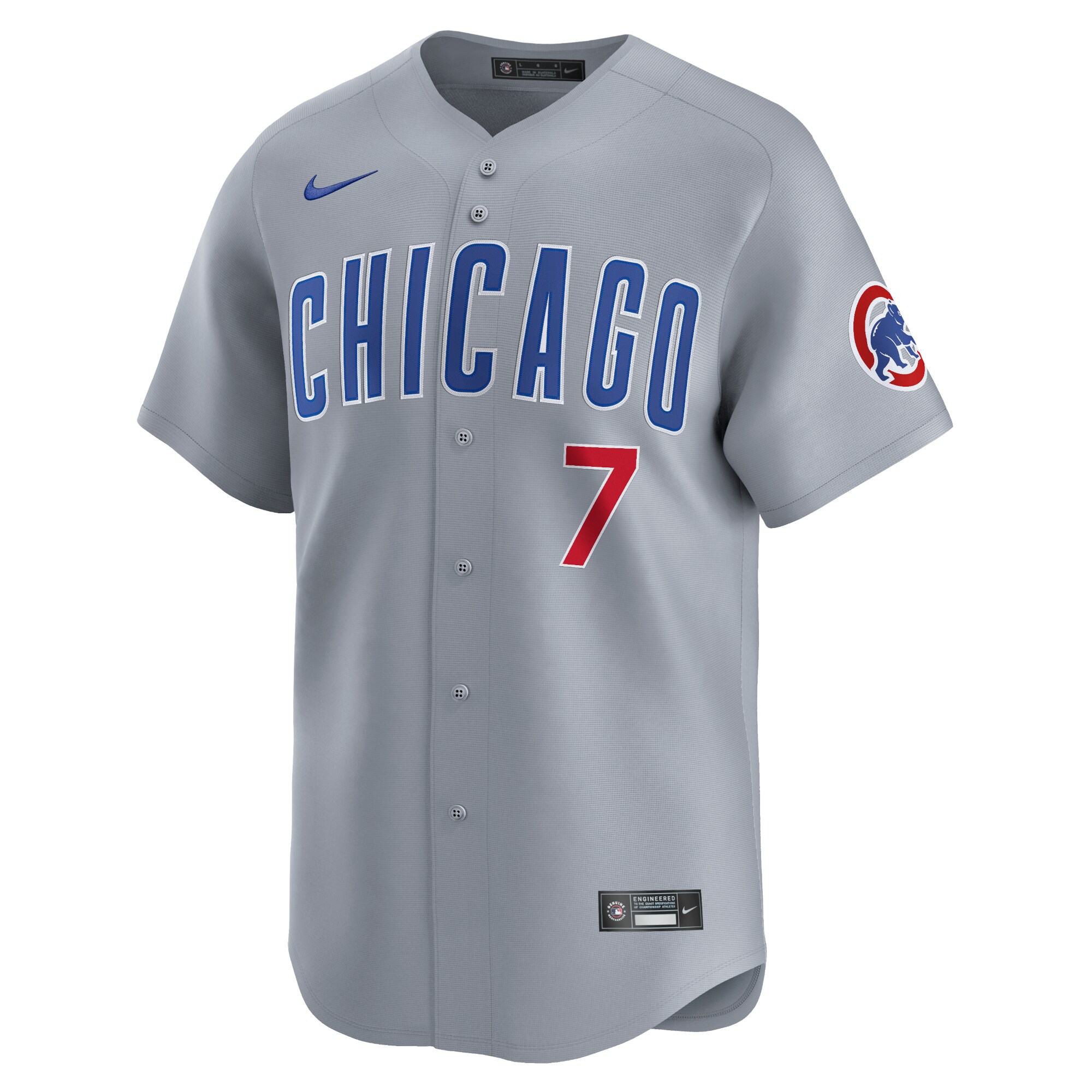 Dansby Swanson Chicago Cubs  Road Limited Player Jersey\u00c2\u00a0\u00e2\u20ac\u201c Gray