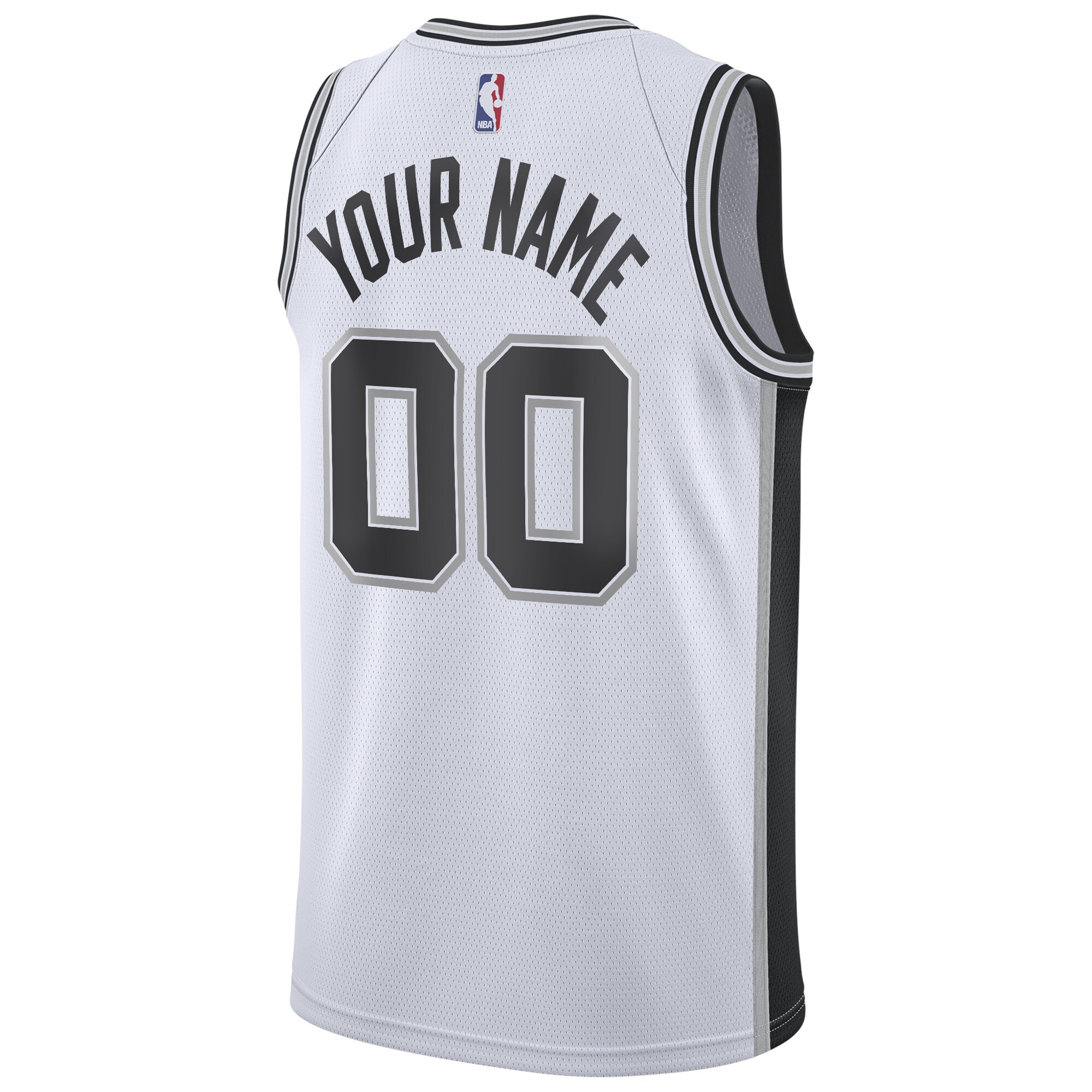 San Antonio Spurs  Custom Swingman Jersey White - Association Edition