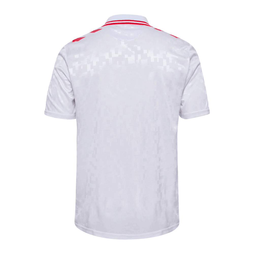 Denmark National Team 2024 Away Stadium YOUTH Jersey - White