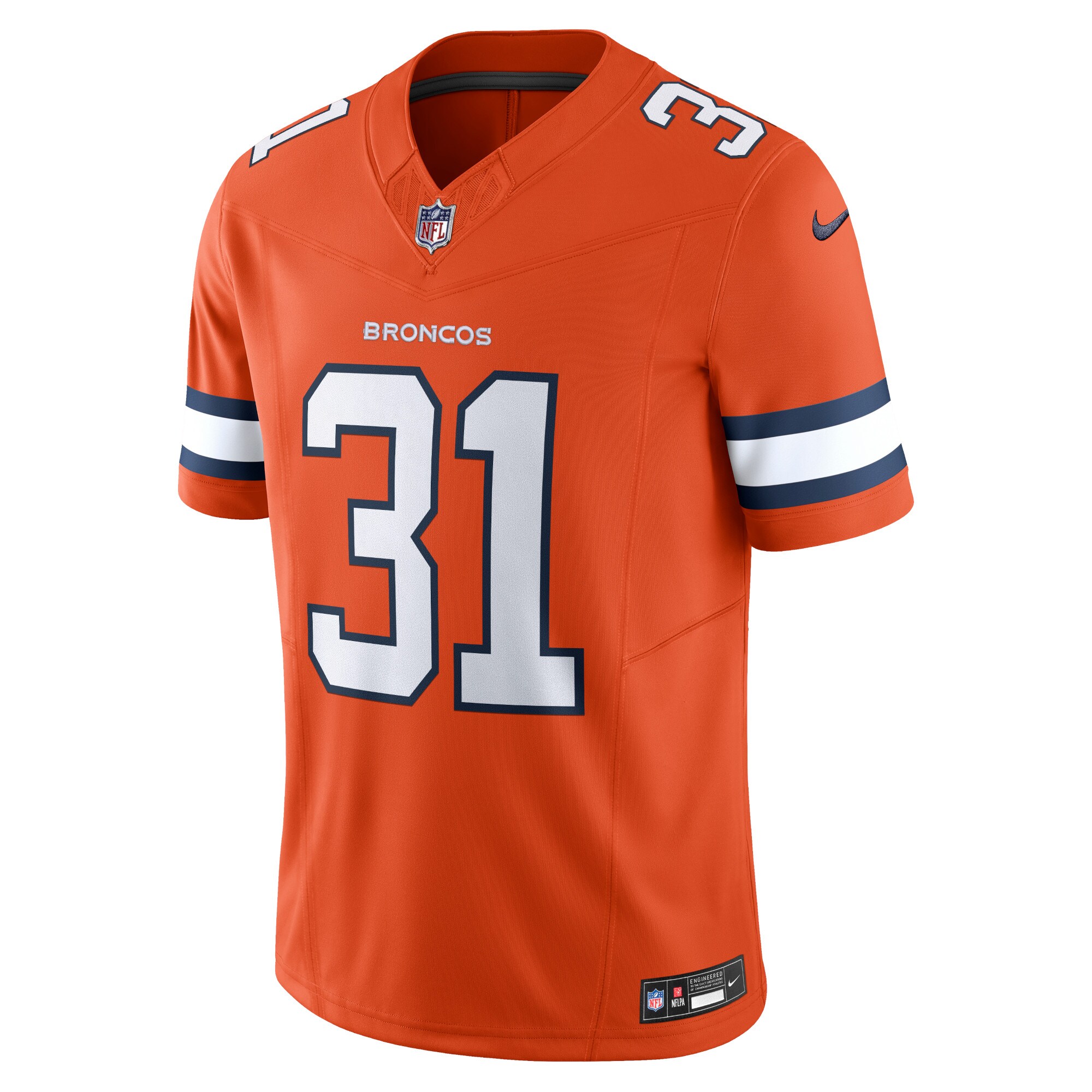 Justin Simmons Denver Broncos  Vapor F.U.S.E. Limited Jersey - Orange