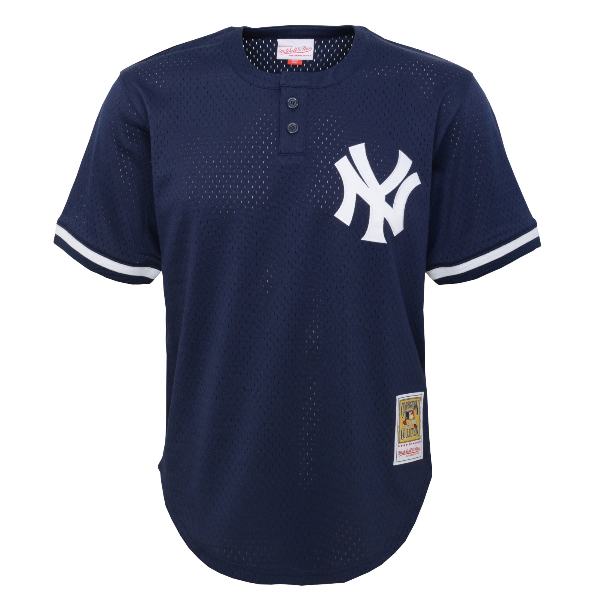 Derek Jeter New York Yankees Mitchell & Ness Preschool Cooperstown Collection\u00c2\u00a0Mesh Batting Practice Jersey - Navy