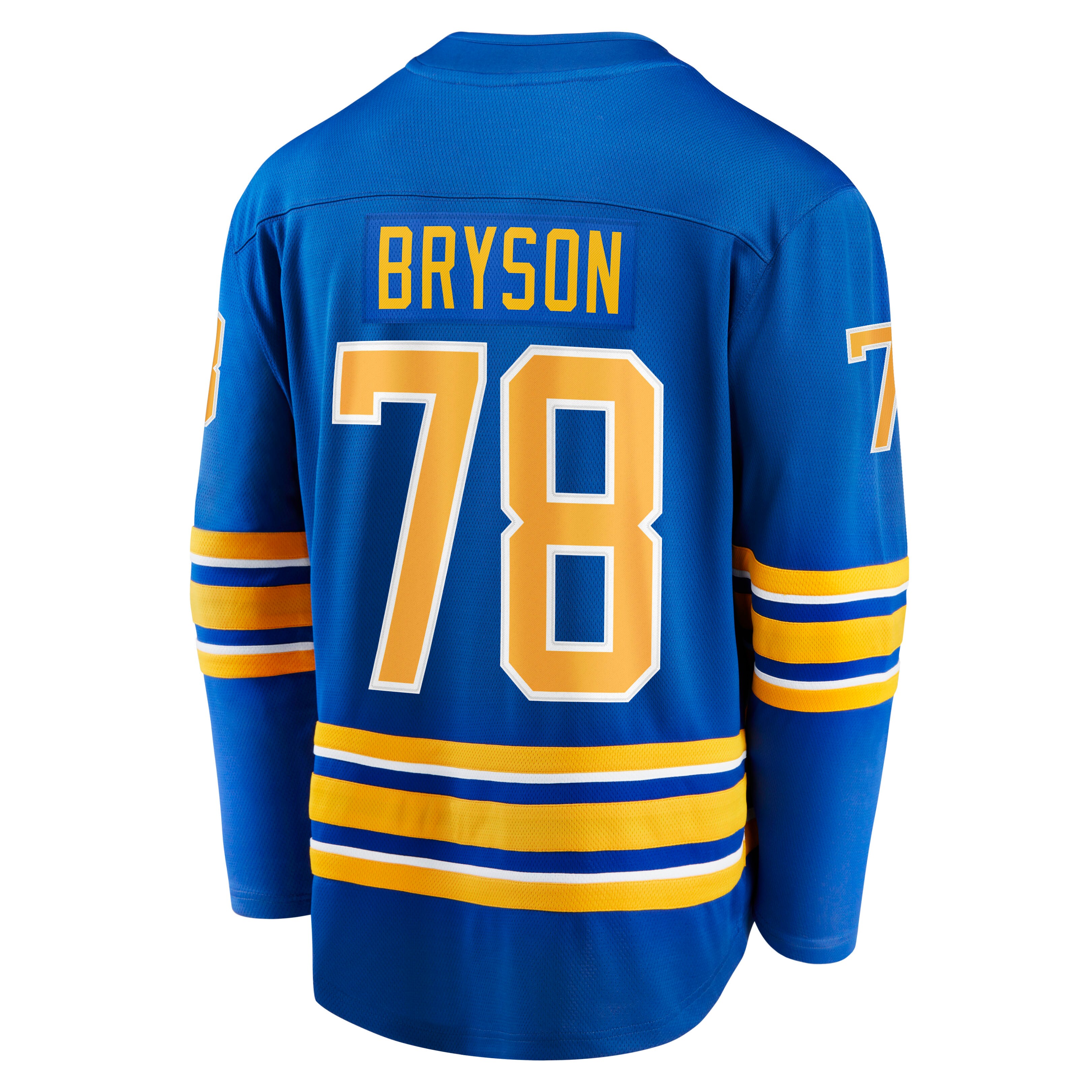 Jacob Bryson Buffalo Sabres Fanatics Home Breakaway Player Jersey - Royal