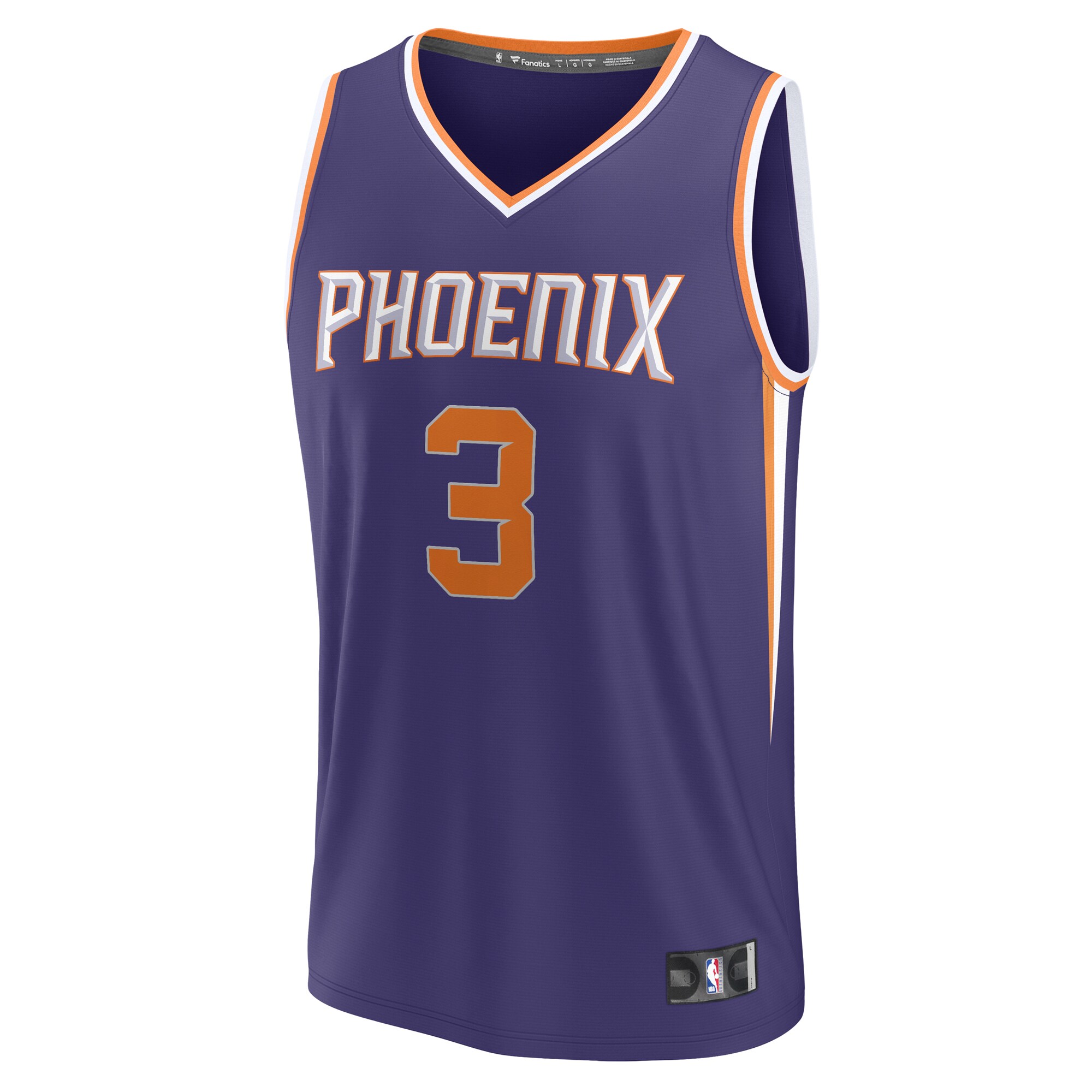 Bradley Beal Phoenix Suns Fanatics Fast Break Player Jersey - Icon Edition - Purple