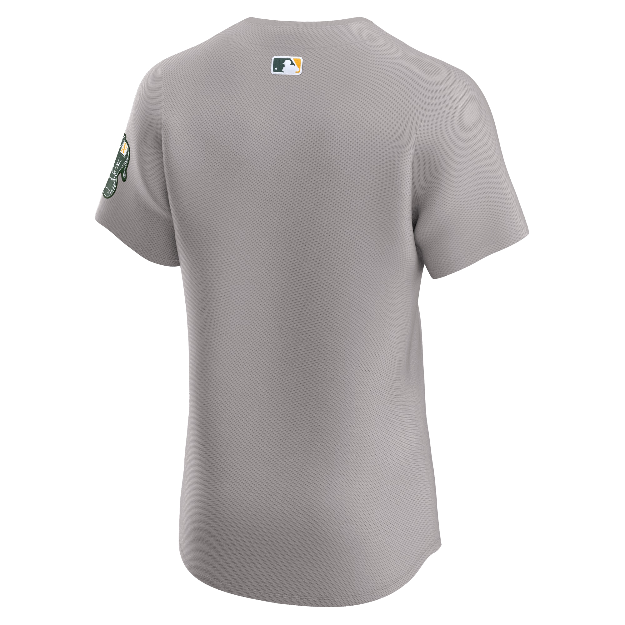 Oakland Athletics  Road Vapor Premier Elite Patch Jersey - Gray