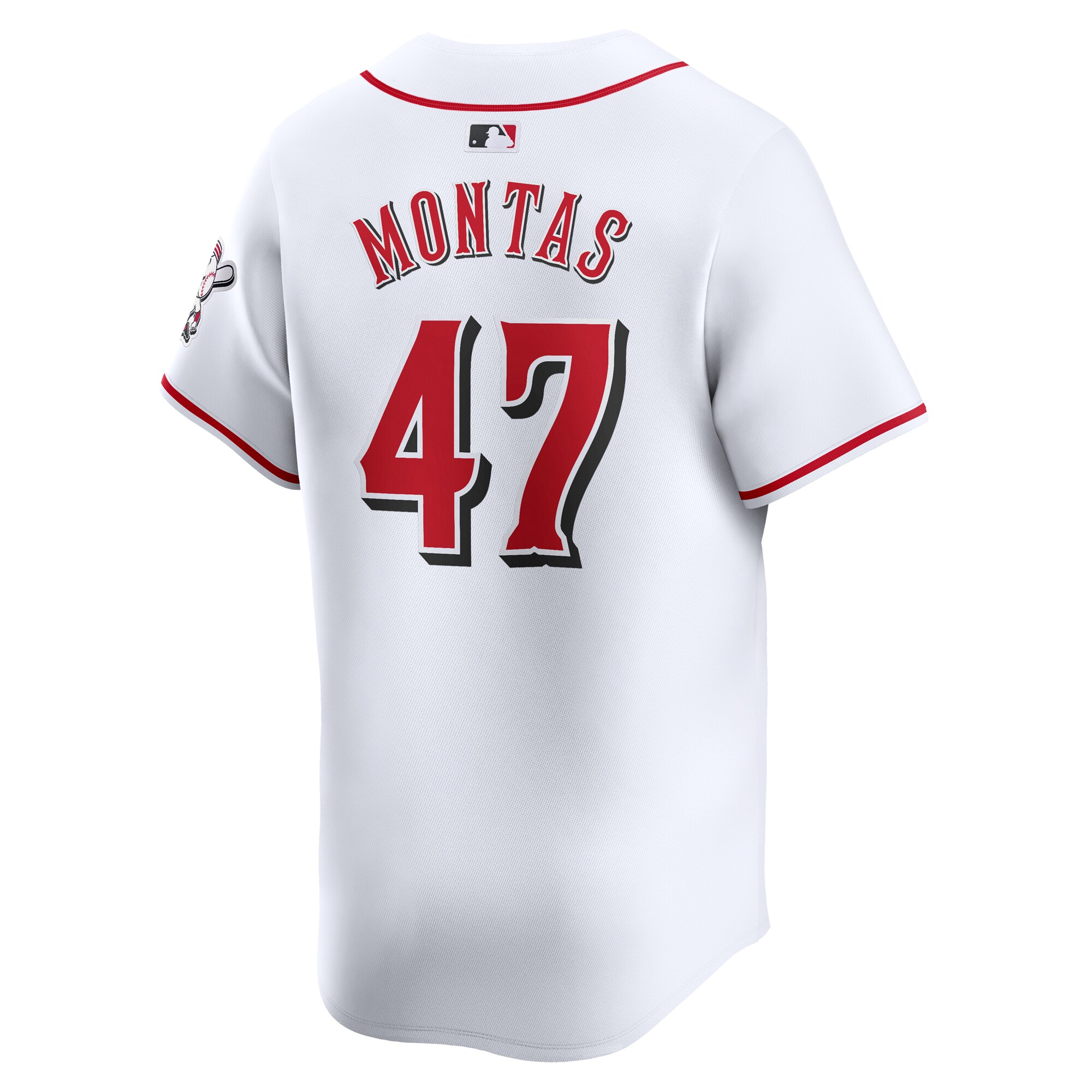 Frankie Montas Cincinnati Reds  Home Limited Player Jersey - White