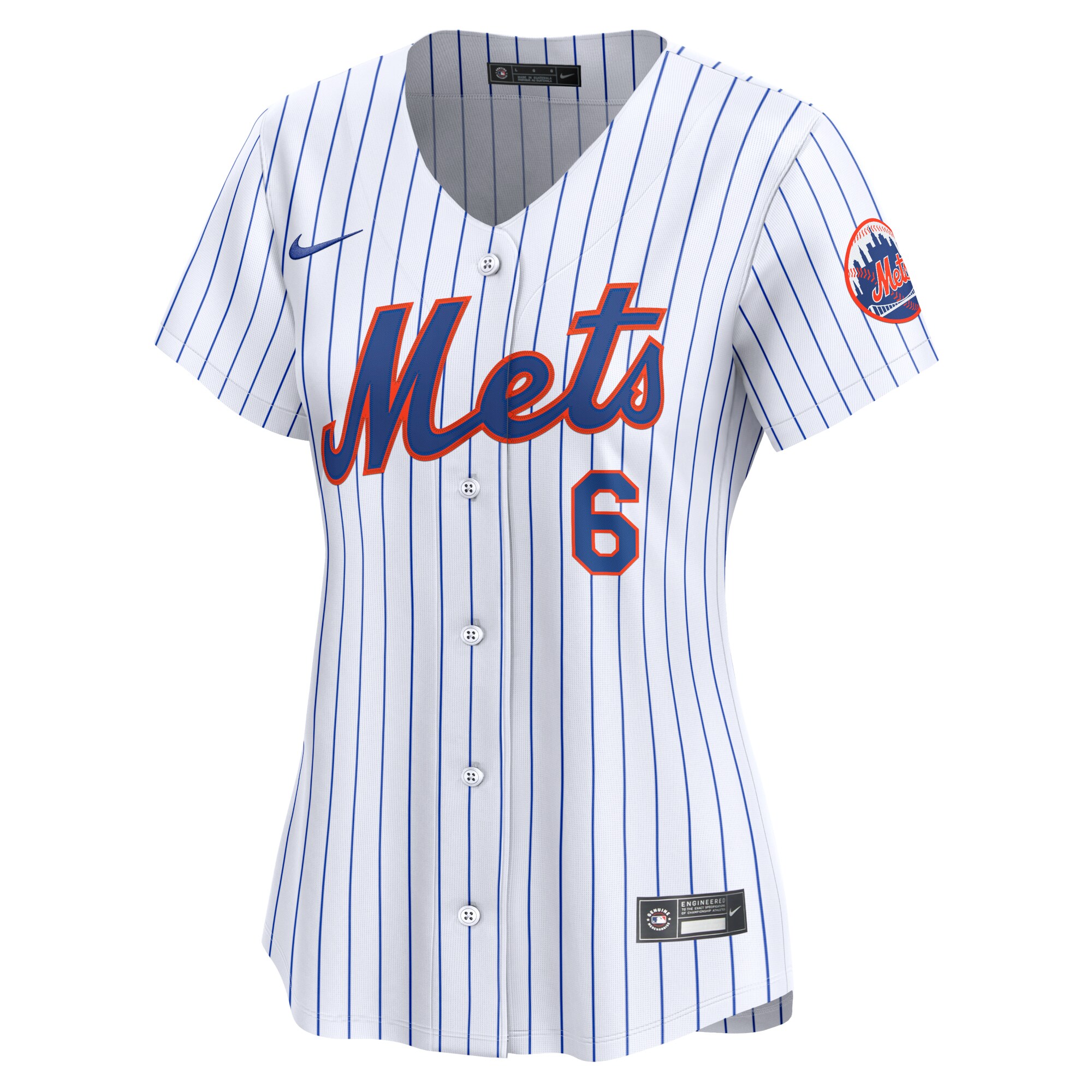 Starling Marte New York Mets  Women's  Home Limited Player Jersey - White