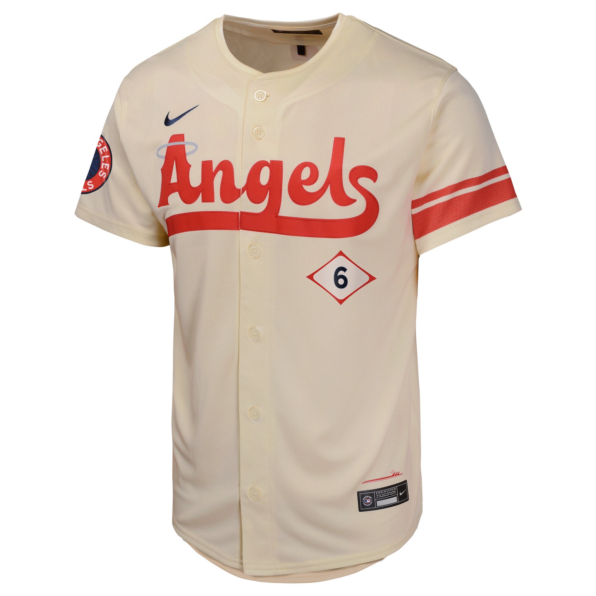 Anthony Rendon Los Angeles Angels  Youth City Connect Limited Player Jersey - Cream