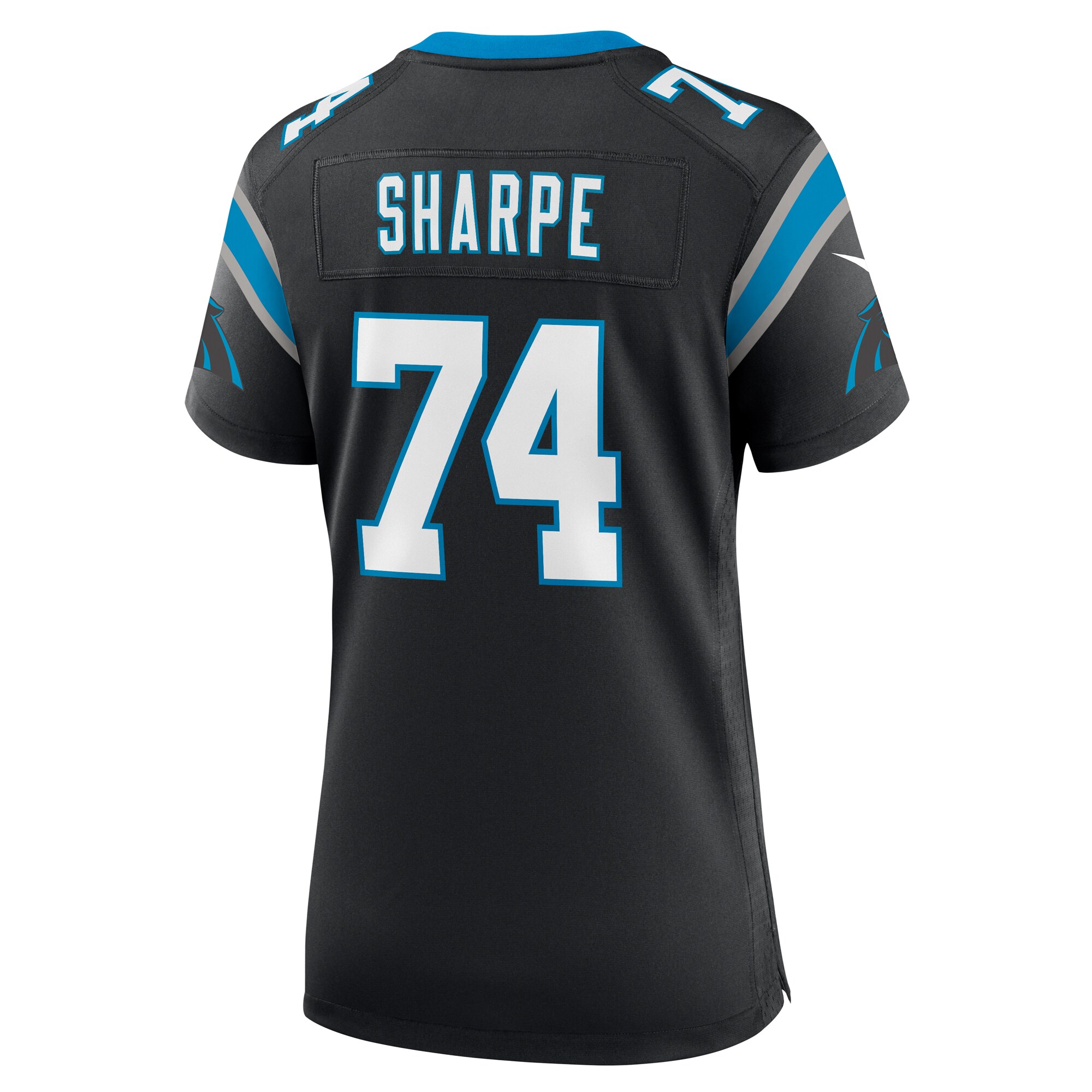 David Sharpe Carolina Panthers  Women's Team Game Jersey -  Black