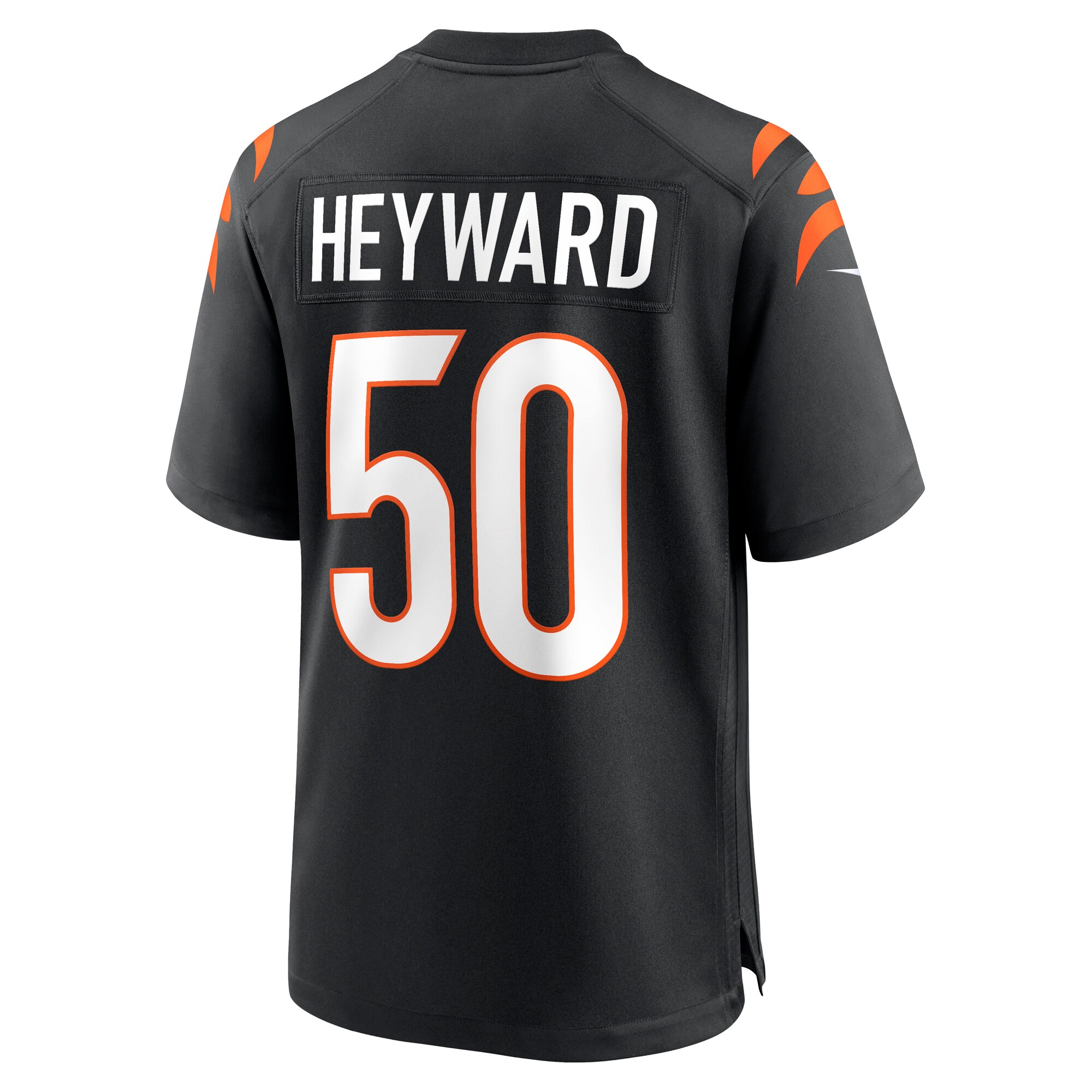 Shaka Heyward Cincinnati Bengals  Team Game Jersey -  Black