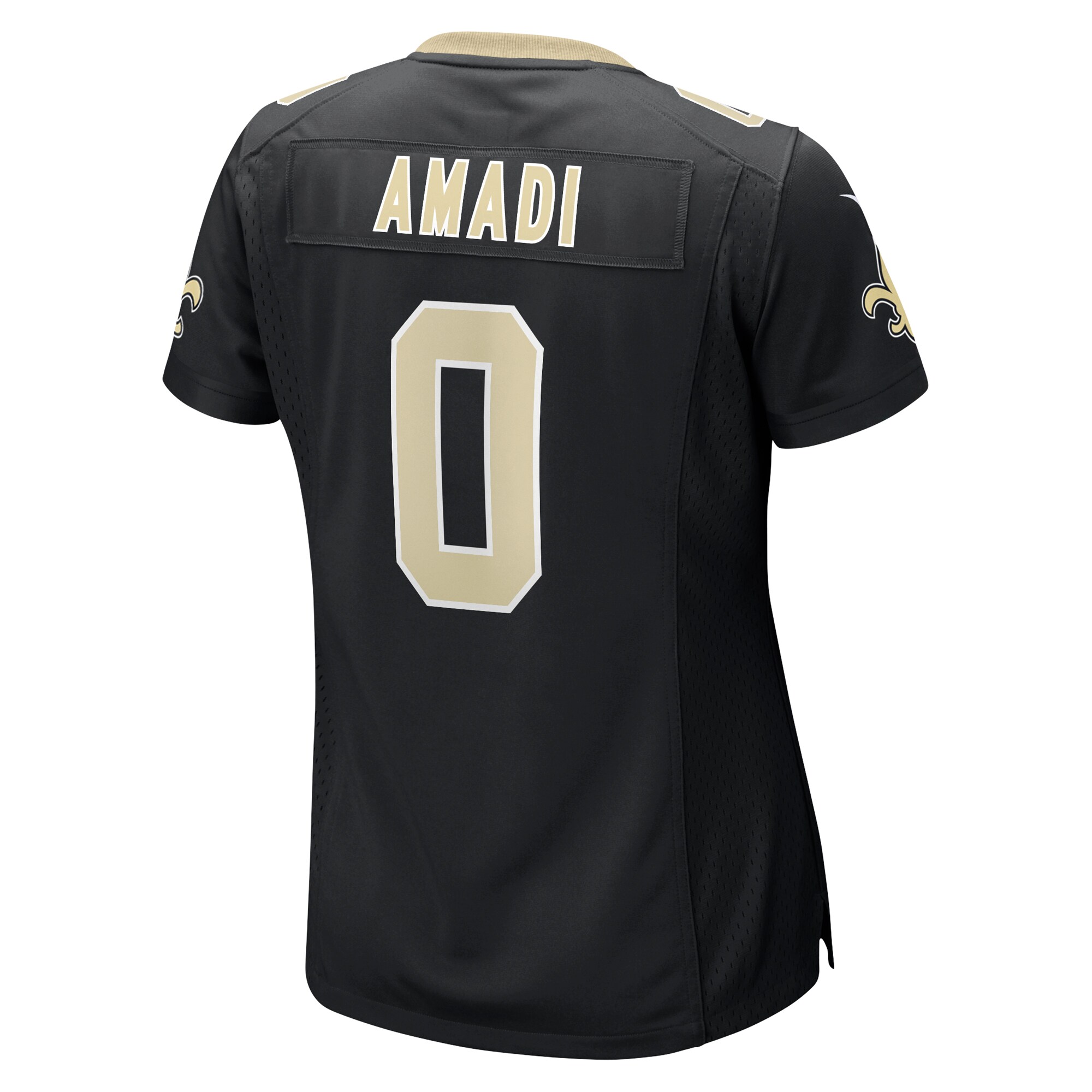 Ugo Amadi New Orleans Saints  Women's Team Game Jersey -  Black