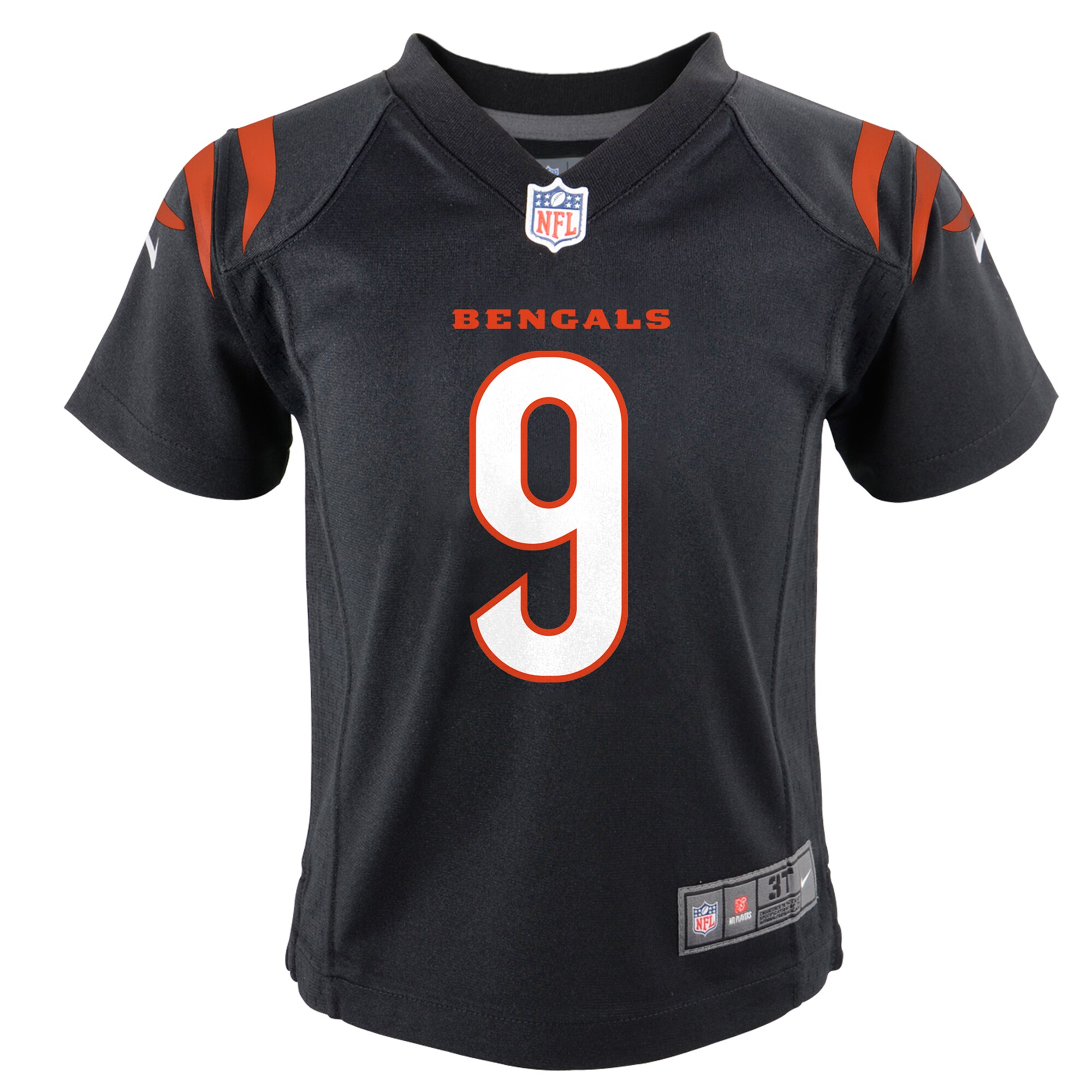 Joe Burrow Cincinnati Bengals  Toddler Game Jersey - Black