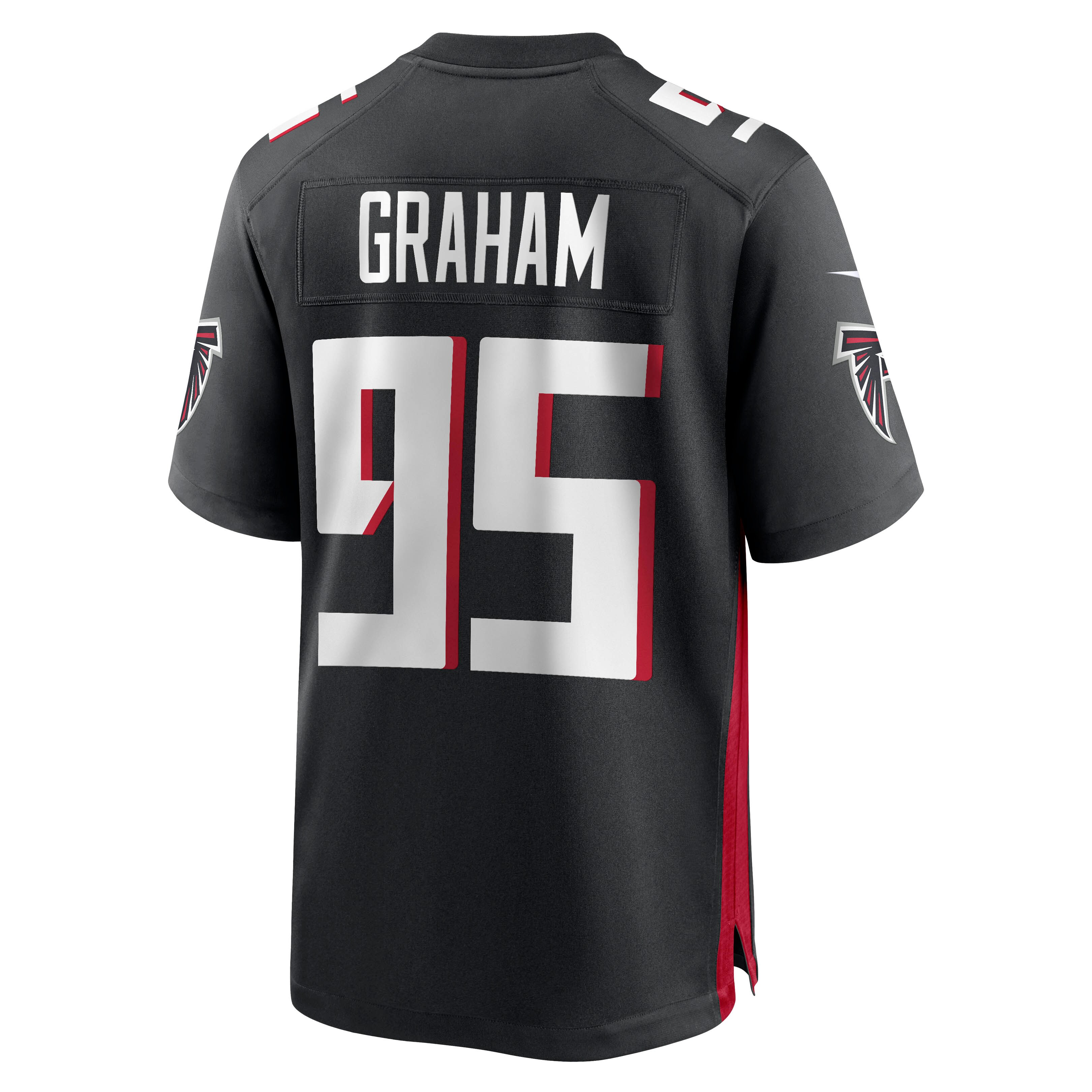 Ta'Quon Graham Atlanta Falcons  Game Jersey - Black