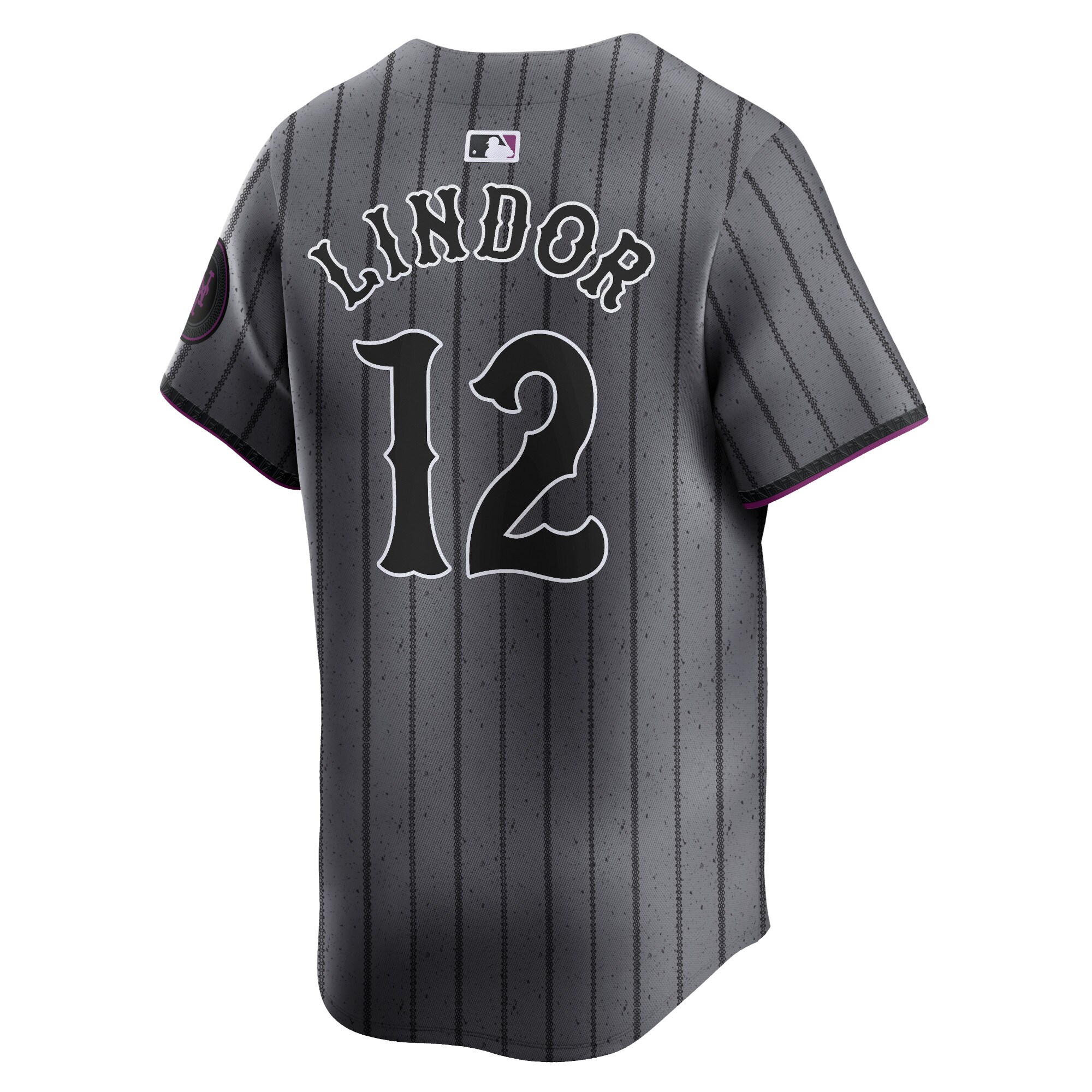 Francisco Lindor New York Mets  2024 City Connect Limited Player Jersey - Graphite
