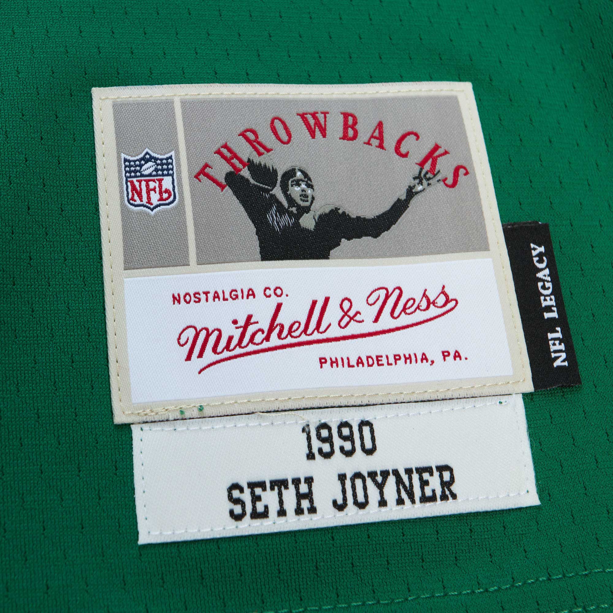 Seth Joyner Philadelphia Eagles Mitchell & Ness Legacy Replica Jersey - Kelly Green