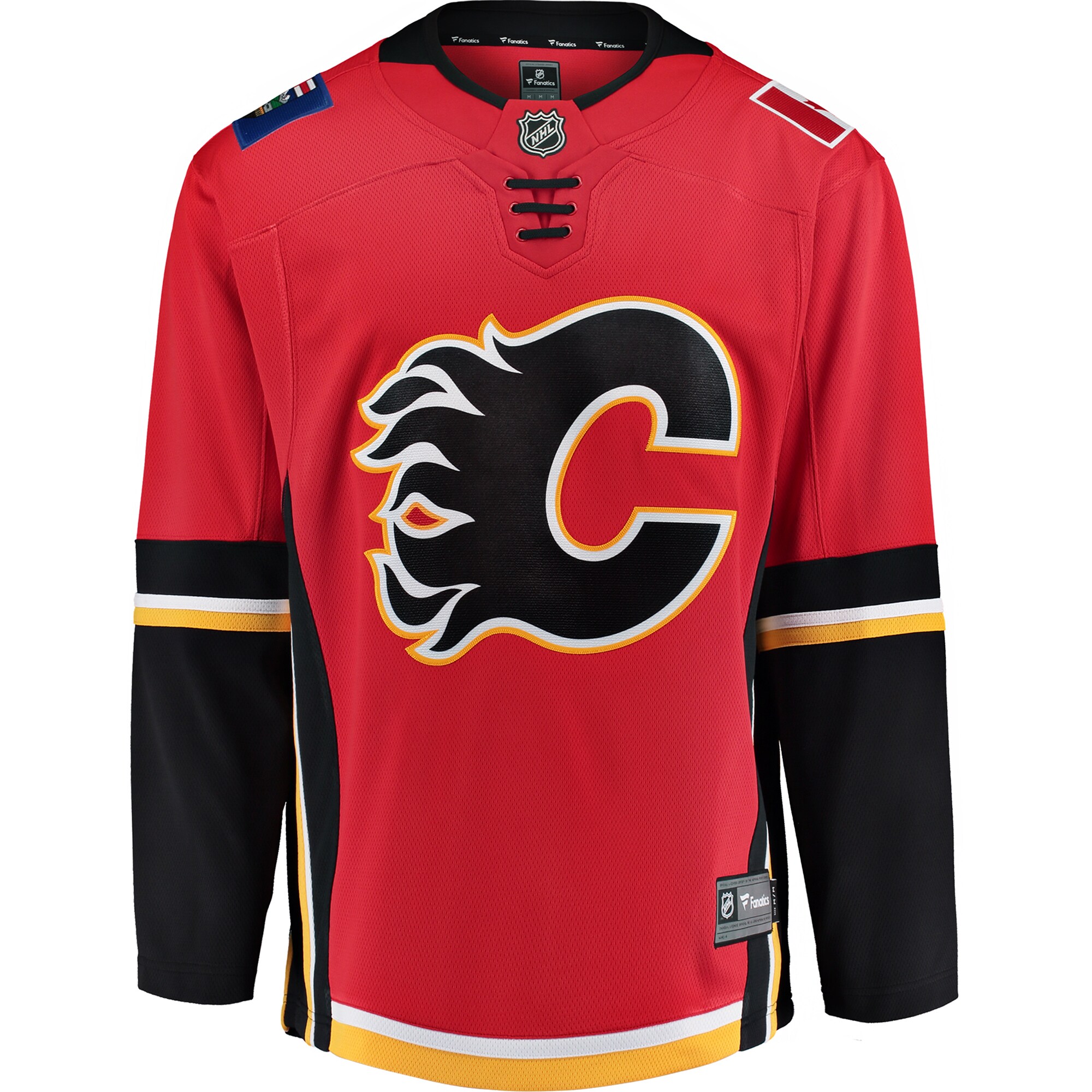 Calgary Flames Fanatics Youth Premier Breakaway Alternate Jersey - Red\/Black