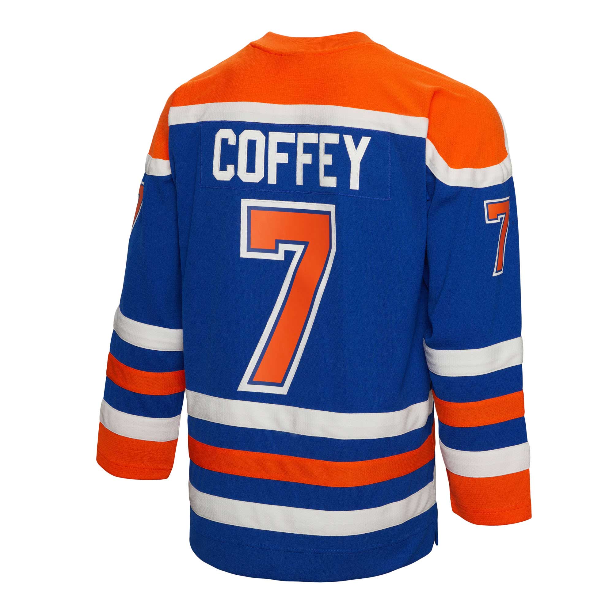Paul Coffey Edmonton Oilers Mitchell & Ness  1986\/87 Blue Line Player Jersey - Royal