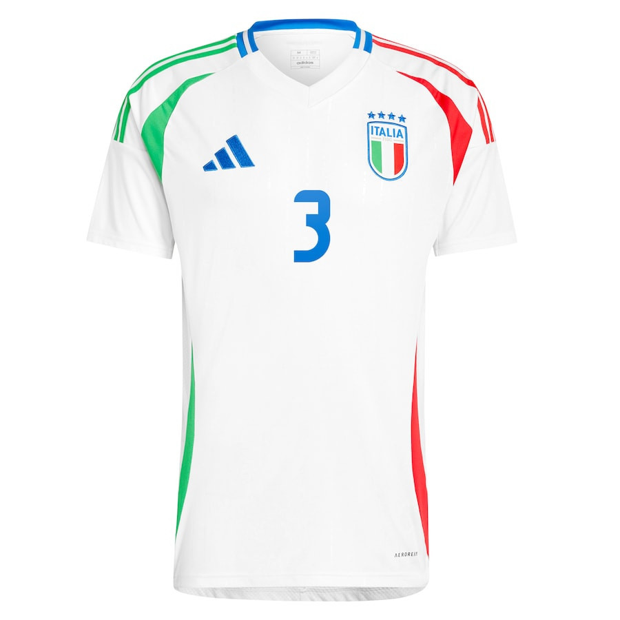 Federico Dimarco 3 Italy National Team 2024 Away Men Jersey - White
