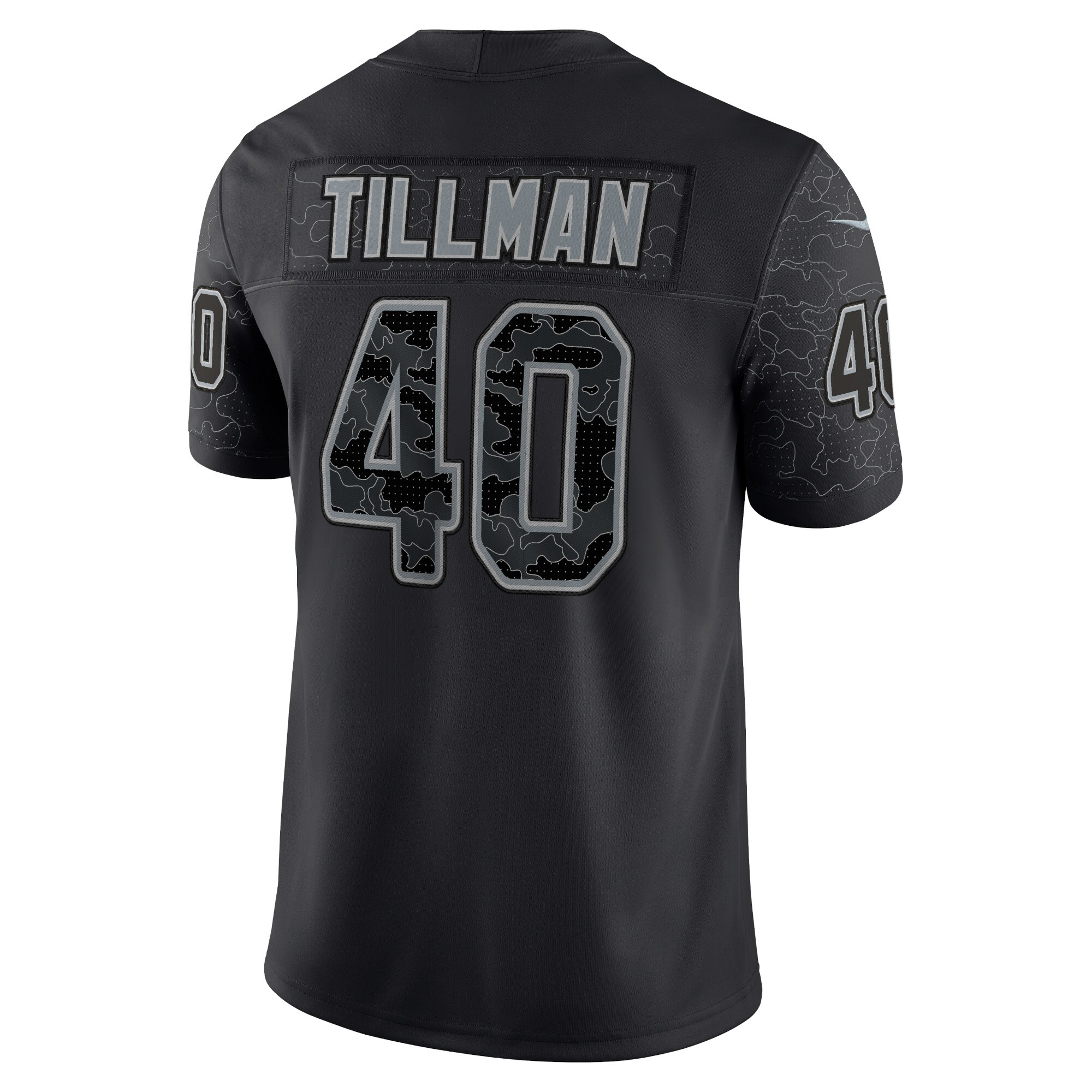 Pat Tillman Arizona Cardinals  Retired Player RFLCTV Limited Jersey - Black