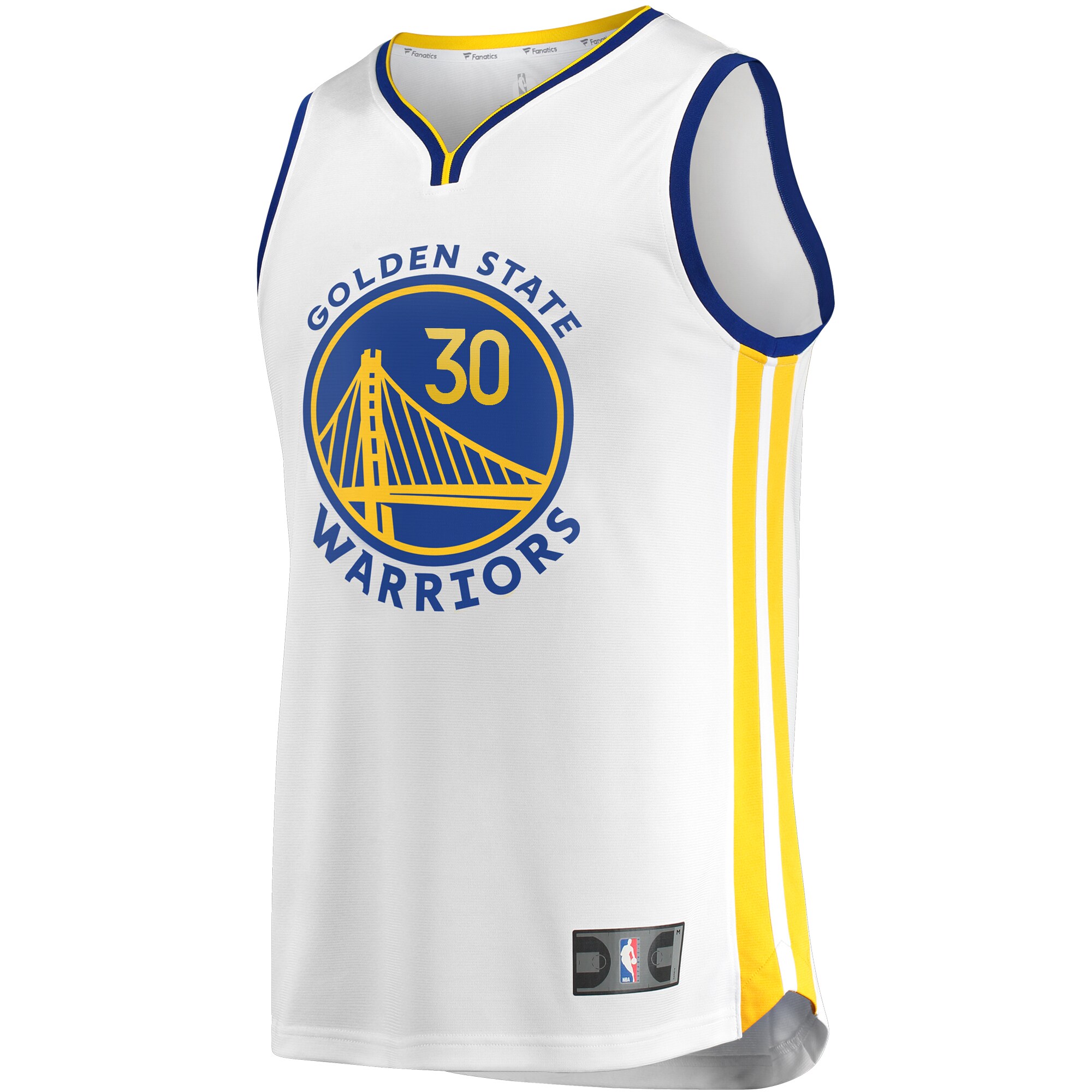Stephen Curry Golden State Warriors Fanatics Fast Break Replica Player Jersey - White - Association Edition