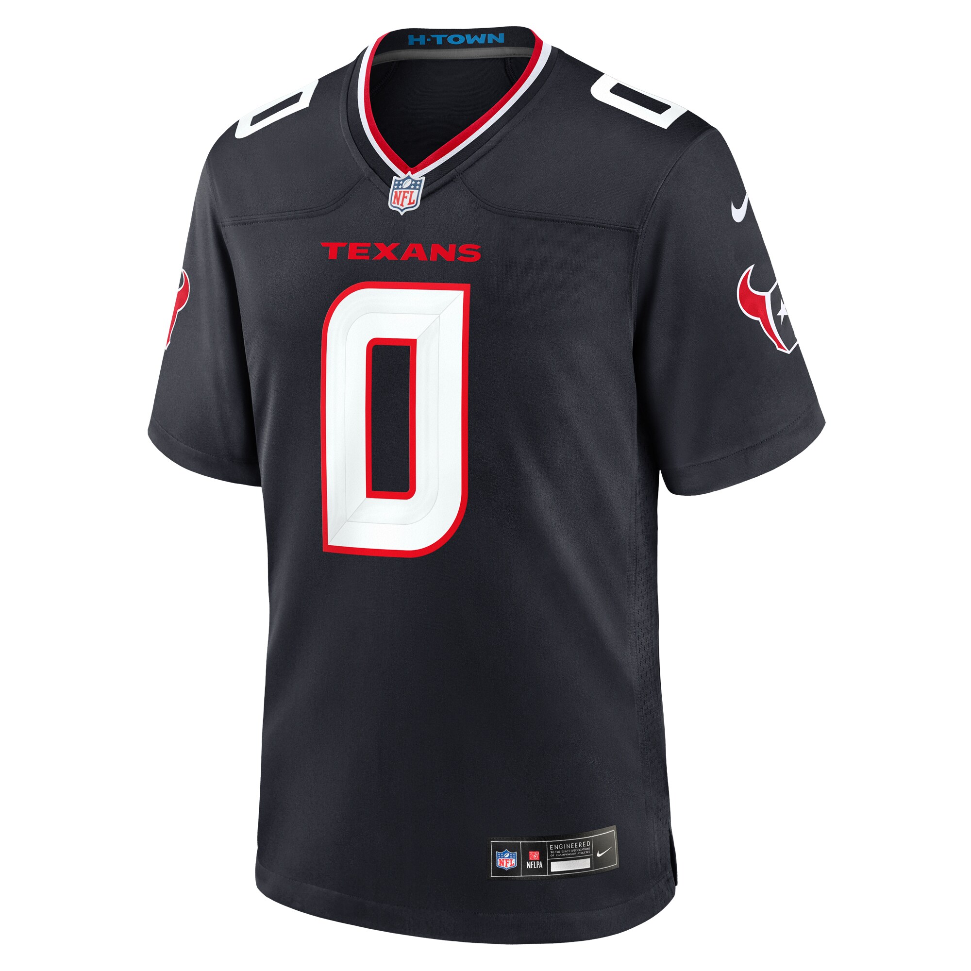 Azeez Al-Shaair Houston Texans  Team Game Jersey -  Navy