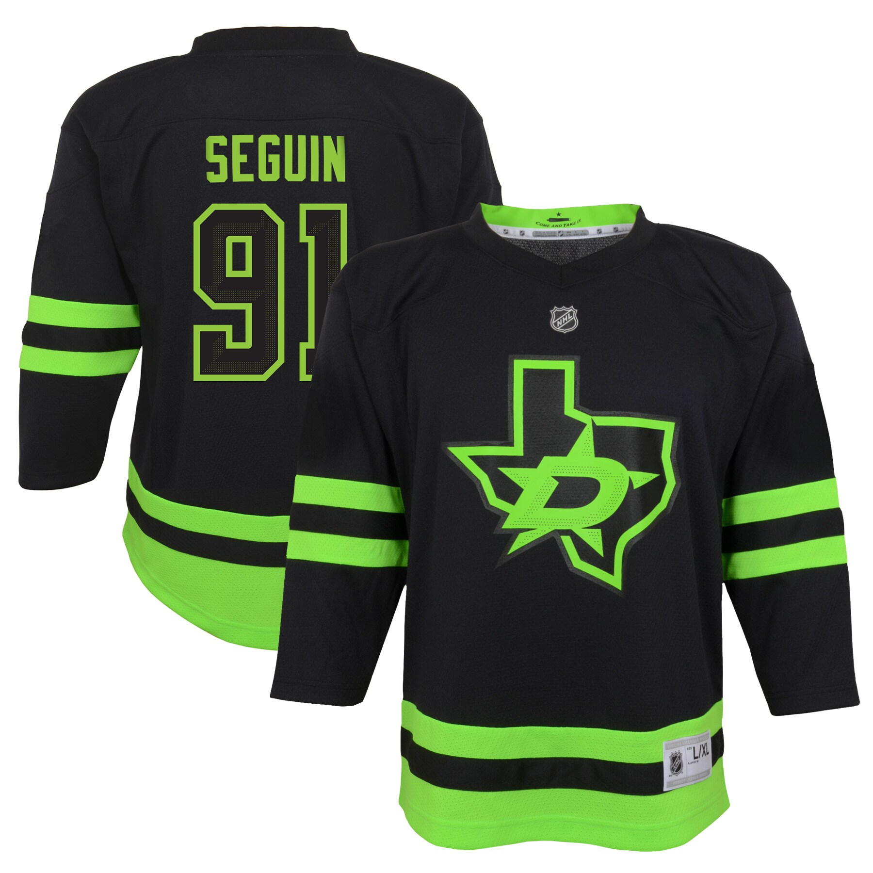 Tyler Seguin Dallas Stars Preschool 2020\/21 Alternate Replica Player Jersey - Black