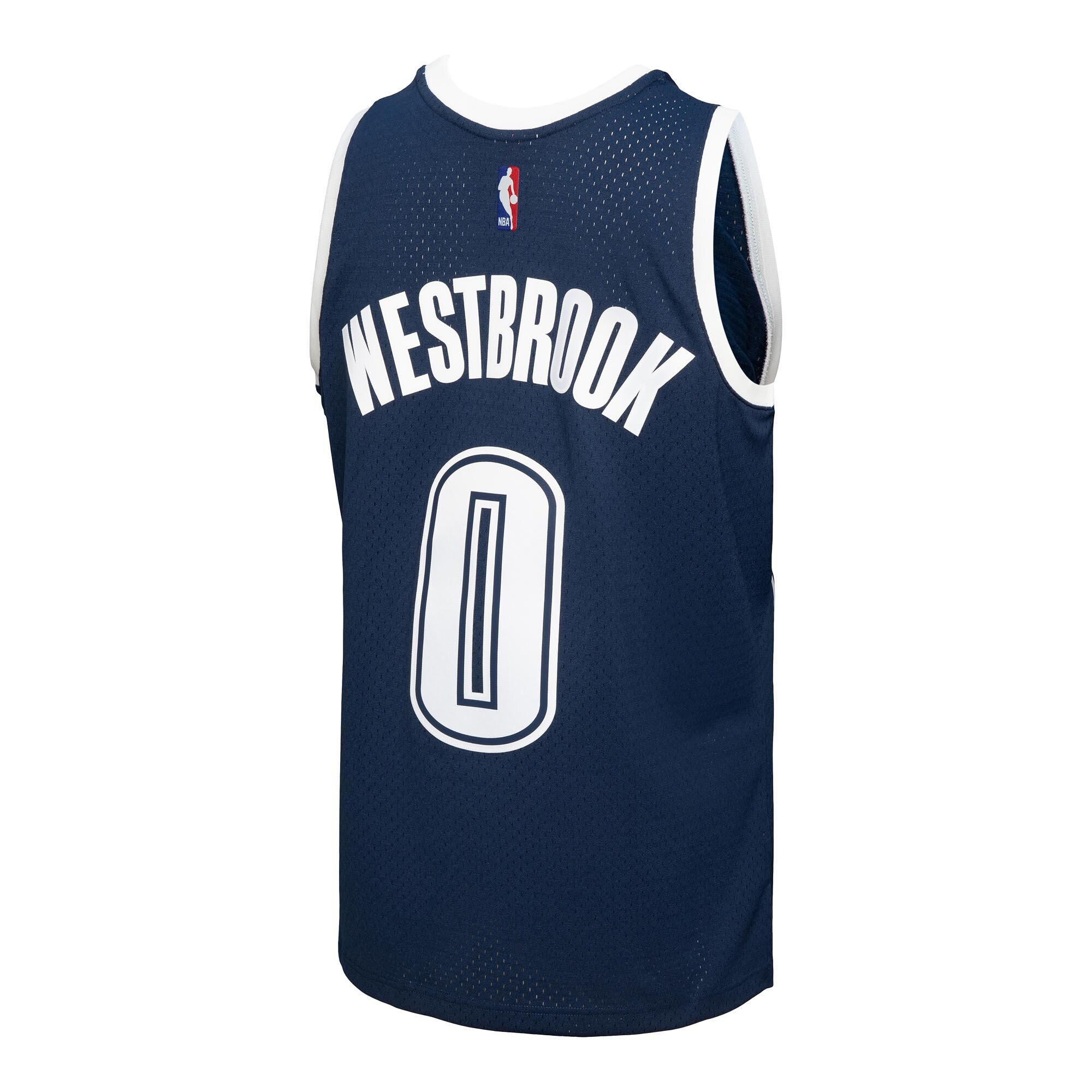 Russell Westbrook Oklahoma City Thunder Mitchell & Ness 2015\/16 Swingman Jersey - Blue
