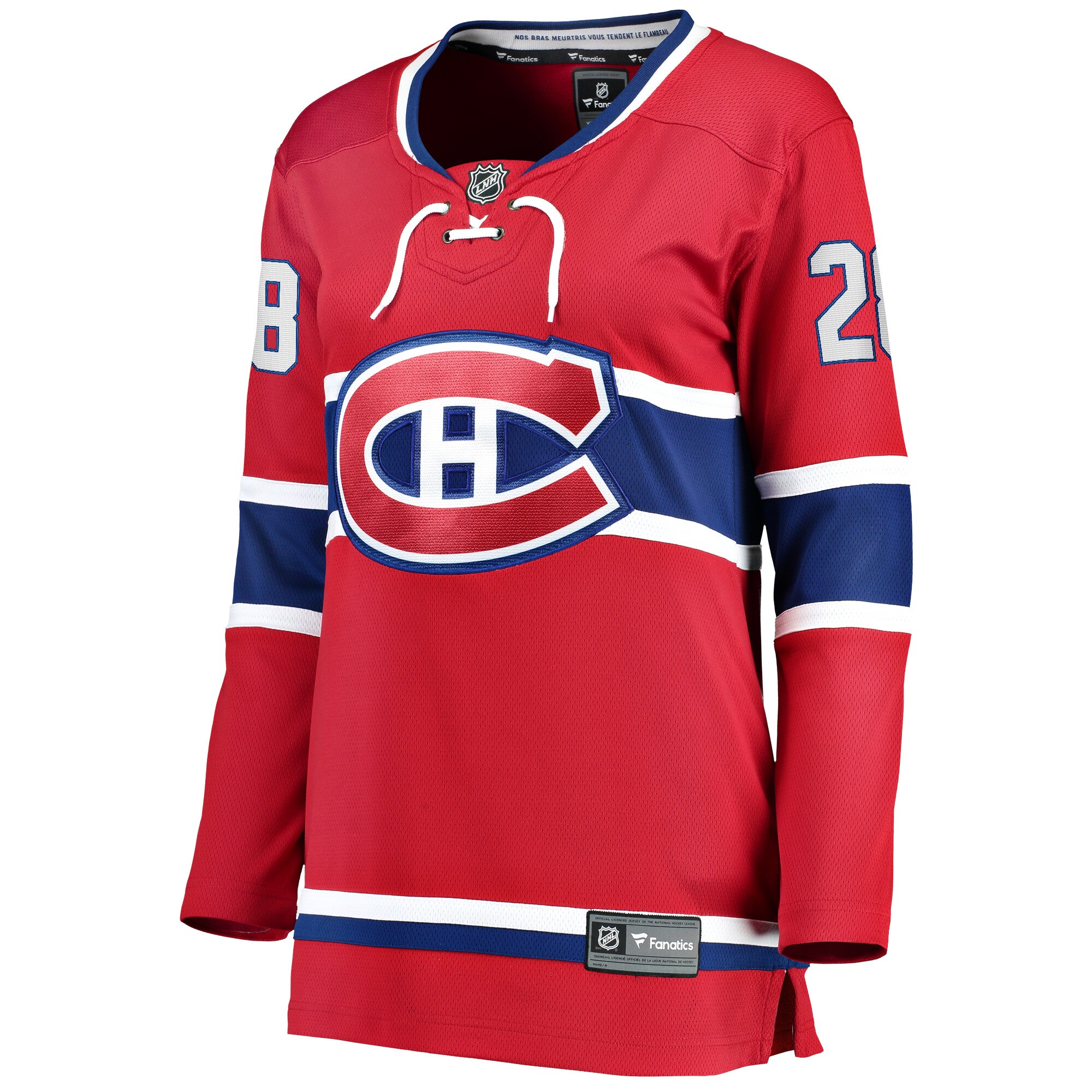 Christian Dvorak Montreal Canadiens Fanatics Women's Home Breakaway Player Jersey - Red