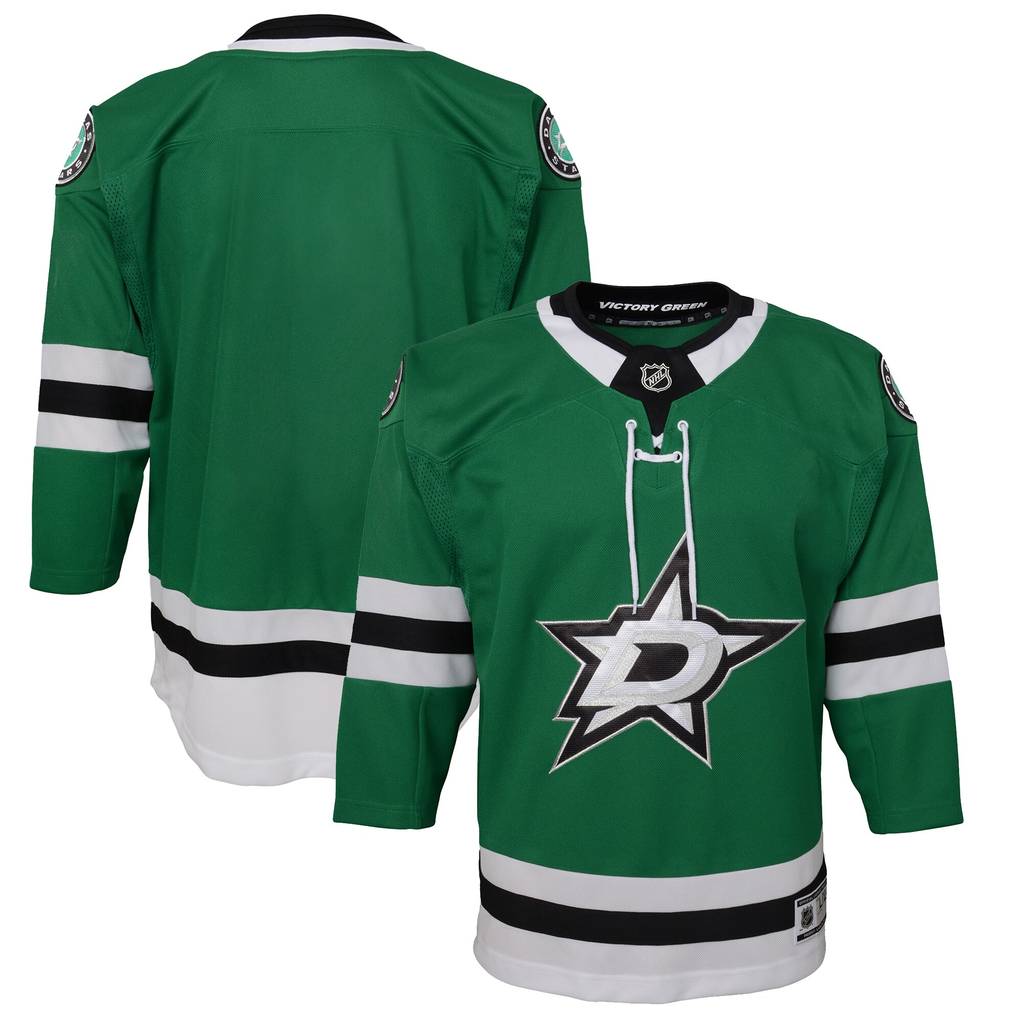 Dallas Stars Youth Home Premier Jersey - Green