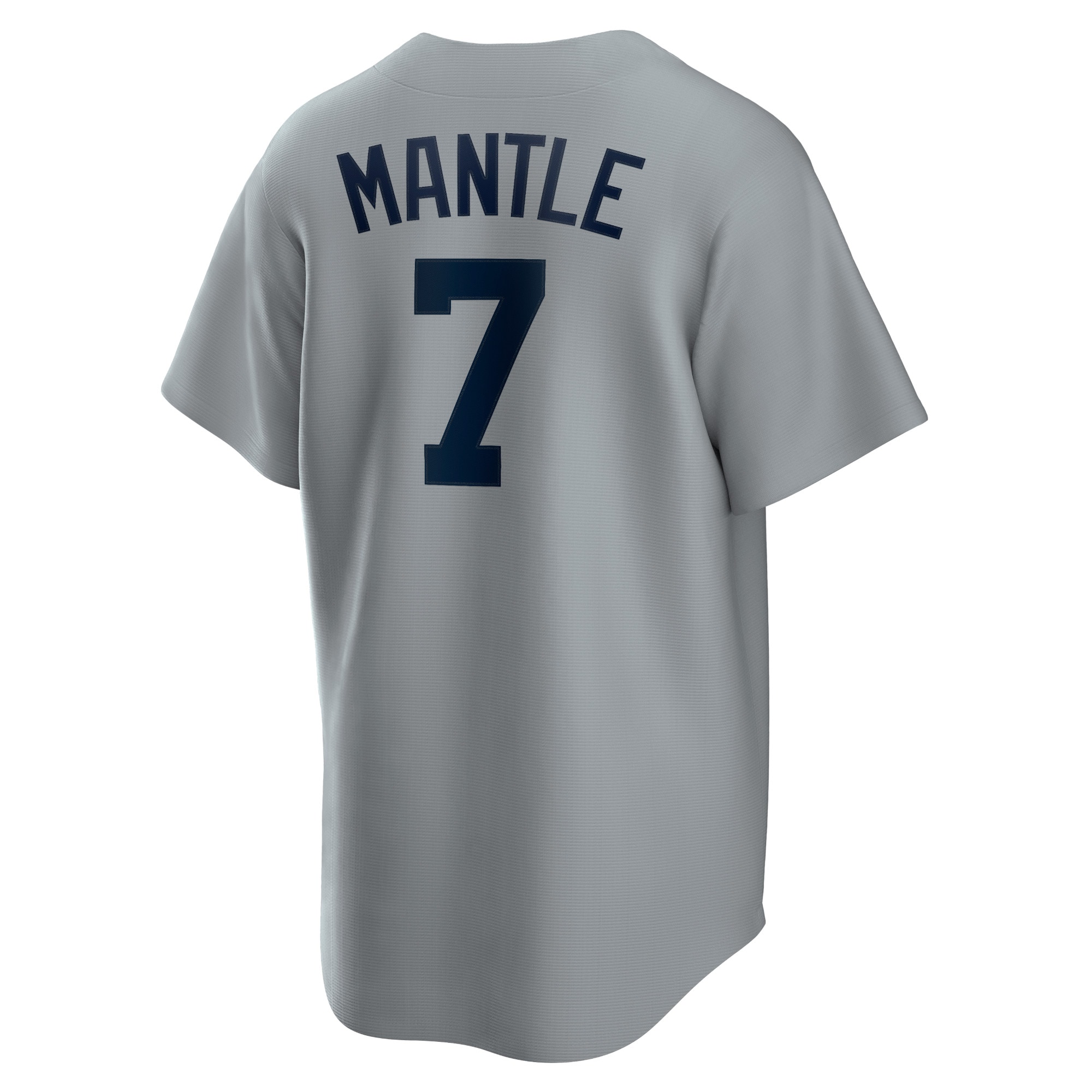 Mickey Mantle New York Yankees  Road Cooperstown Collection Player Jersey - Gray