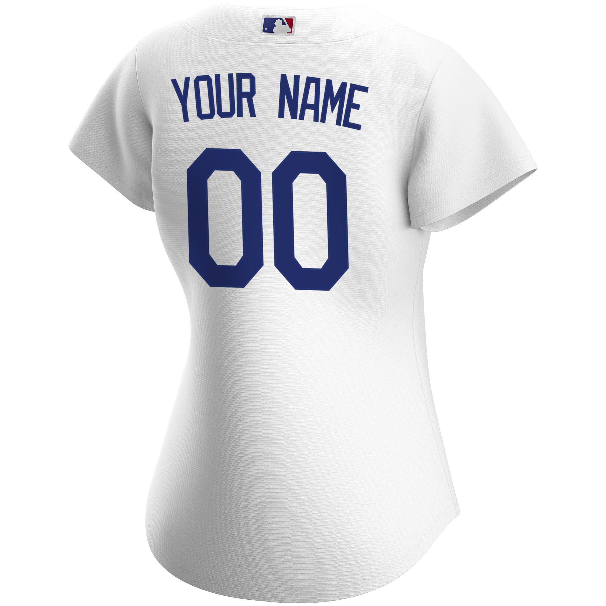Los Angeles Dodgers  Women's Home Replica Custom Jersey - White