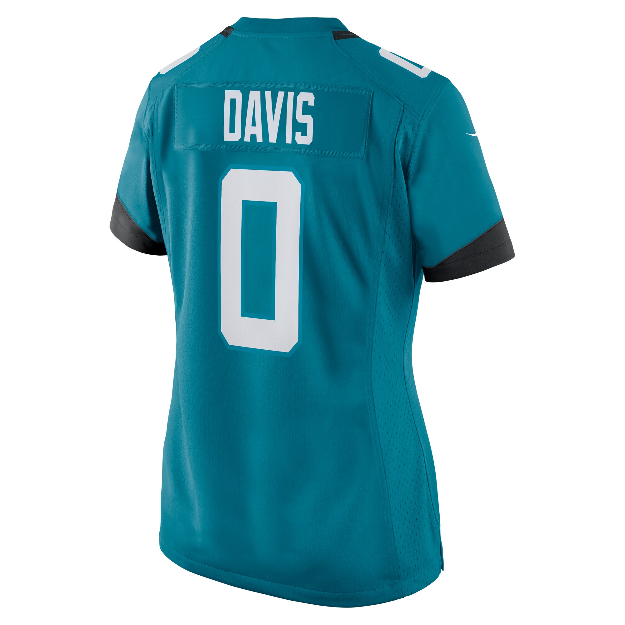 Gabe Davis Jacksonville Jaguars  Women's Team Game Player Jersey - Teal