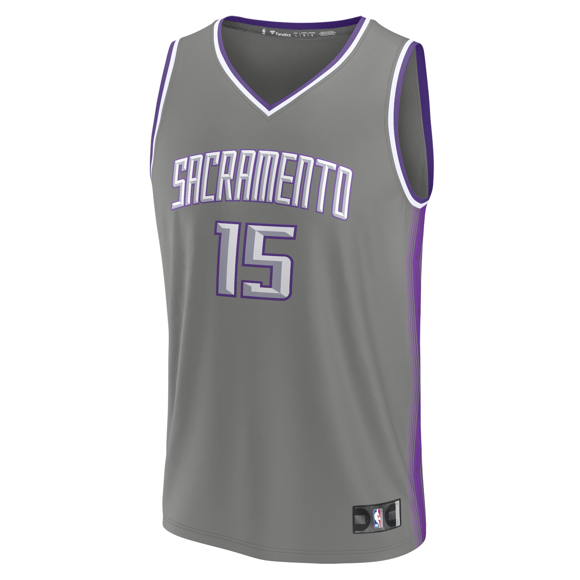 Davion Mitchell Sacramento Kings Fanatics Fastbreak Jersey - City Edition - Gray