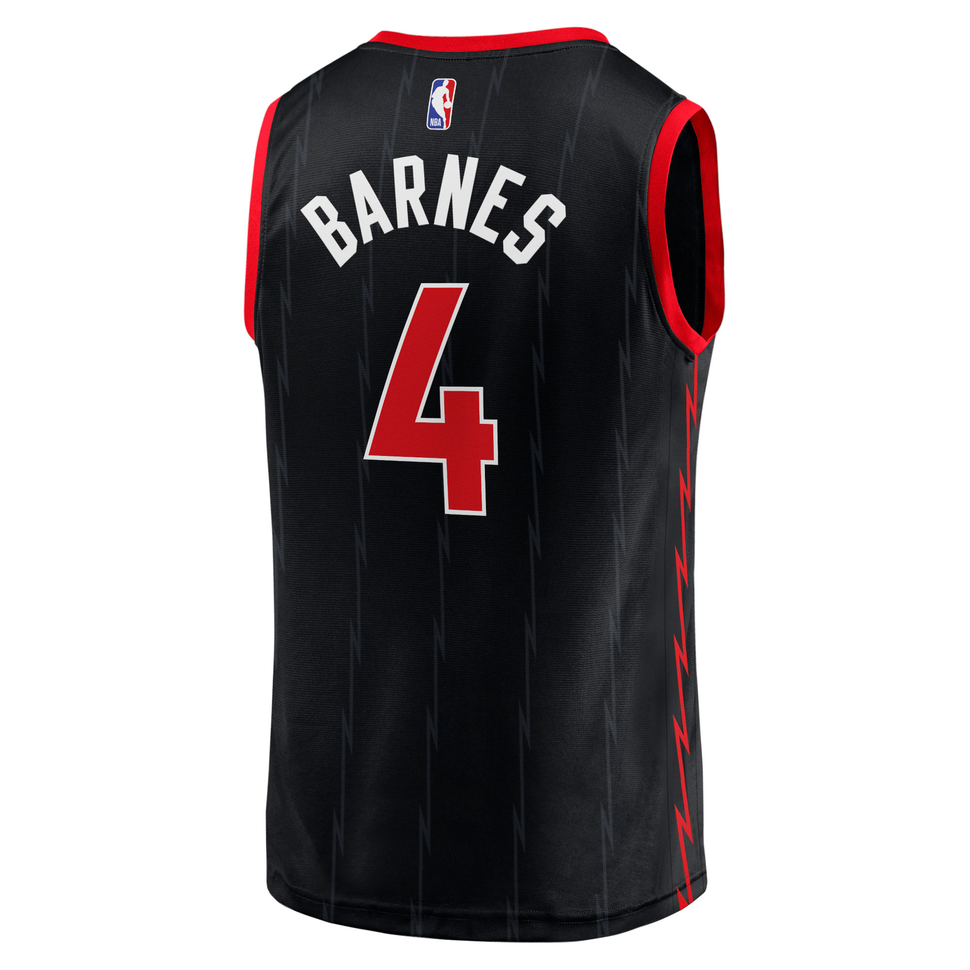 Scottie Barnes Toronto Raptors Fanatics Youth Fast Break Player Jersey - Statement Edition - Black