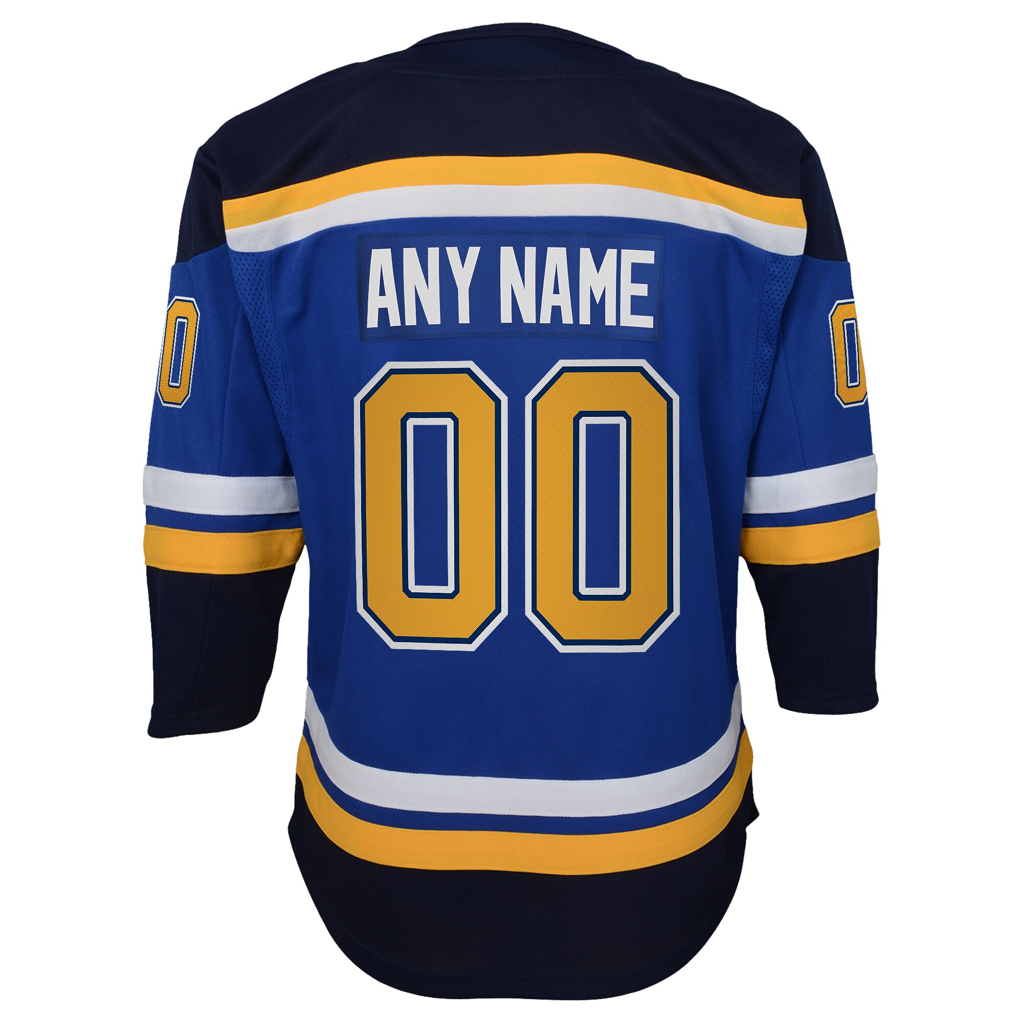 St. Louis Blues Youth Home Premier Custom Jersey - Blue