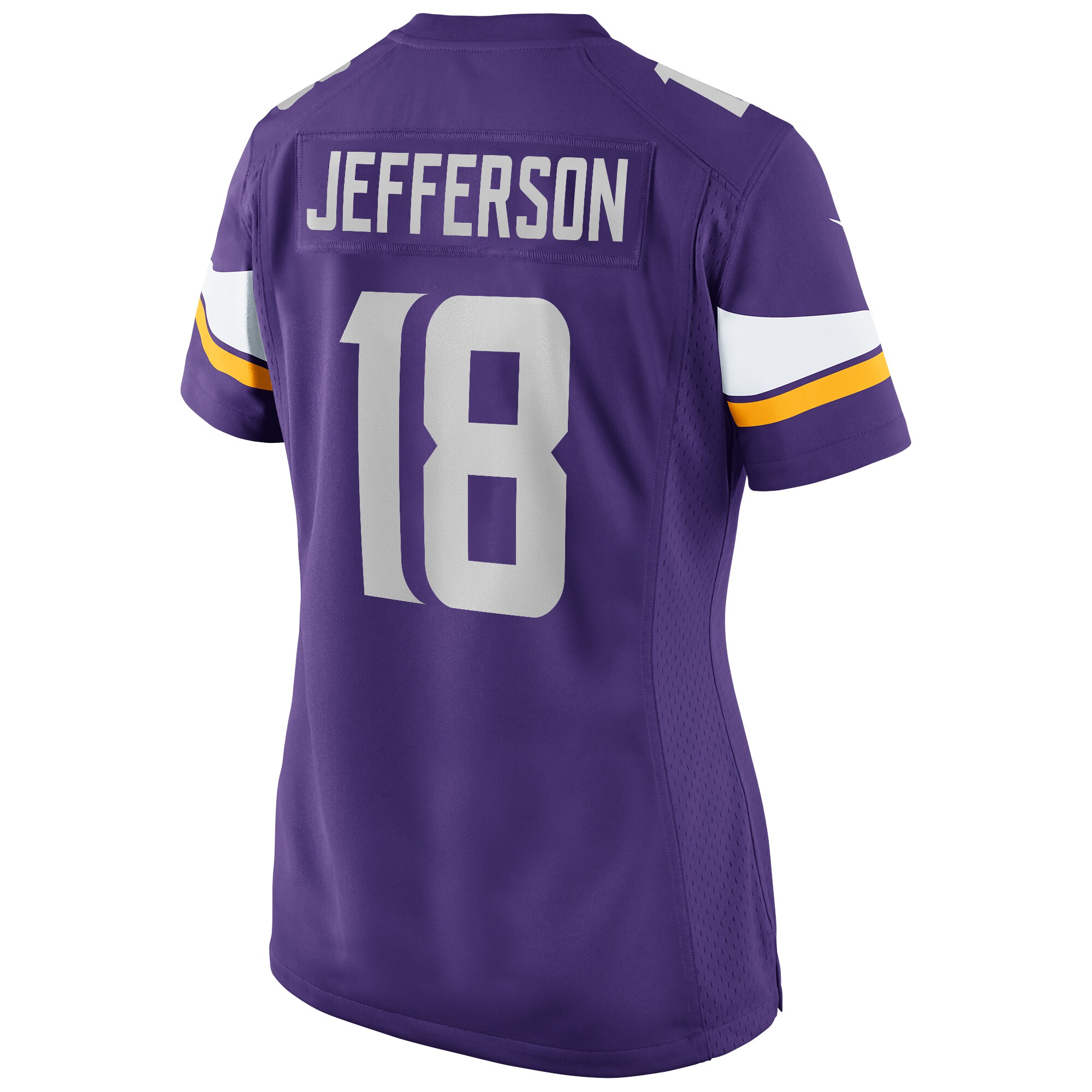 Justin Jefferson Minnesota Vikings  Women's Game Jersey - Purple