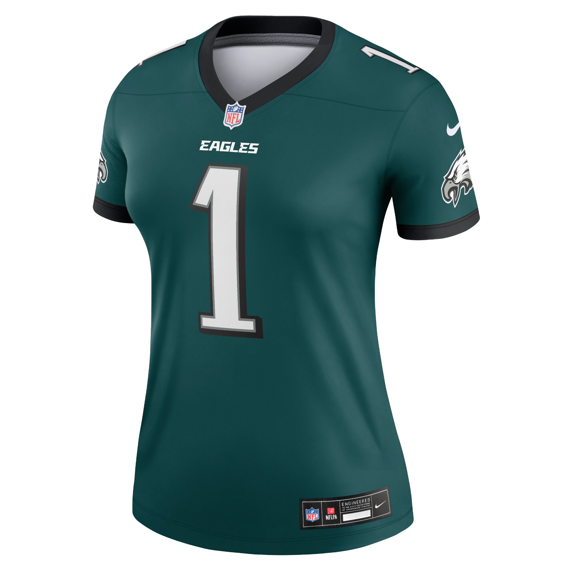 Jalen Hurts Philadelphia Eagles  Women's Legend Jersey - Midnight Green