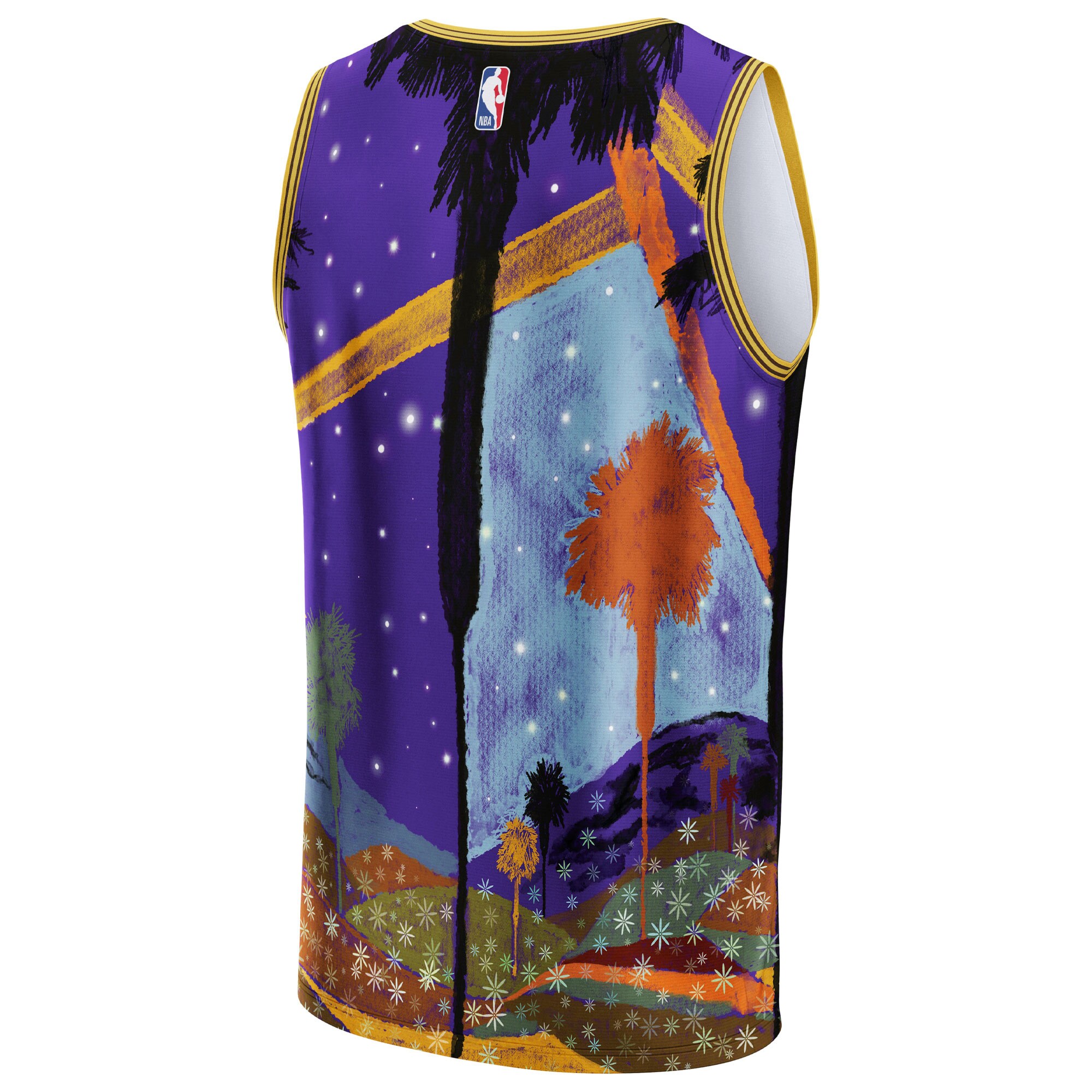 Los Angeles Lakers NBA & KidSuper Studios by Fanatics Unisex Hometown Jersey - Purple