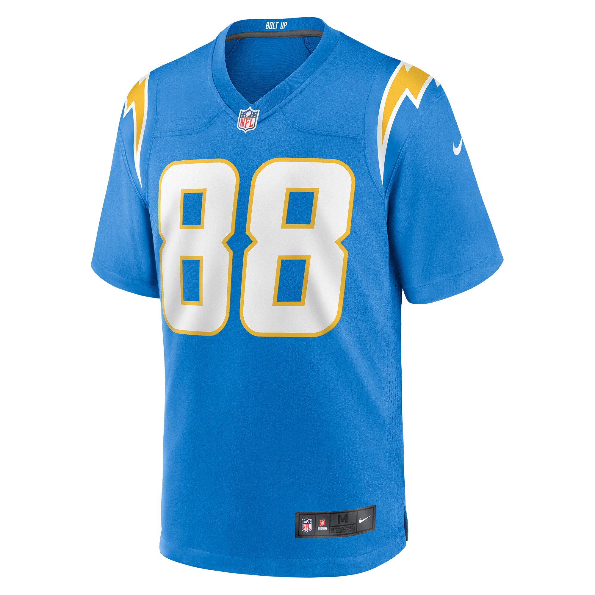Hayden Hurst Los Angeles Chargers   Game Jersey -  Powder Blue