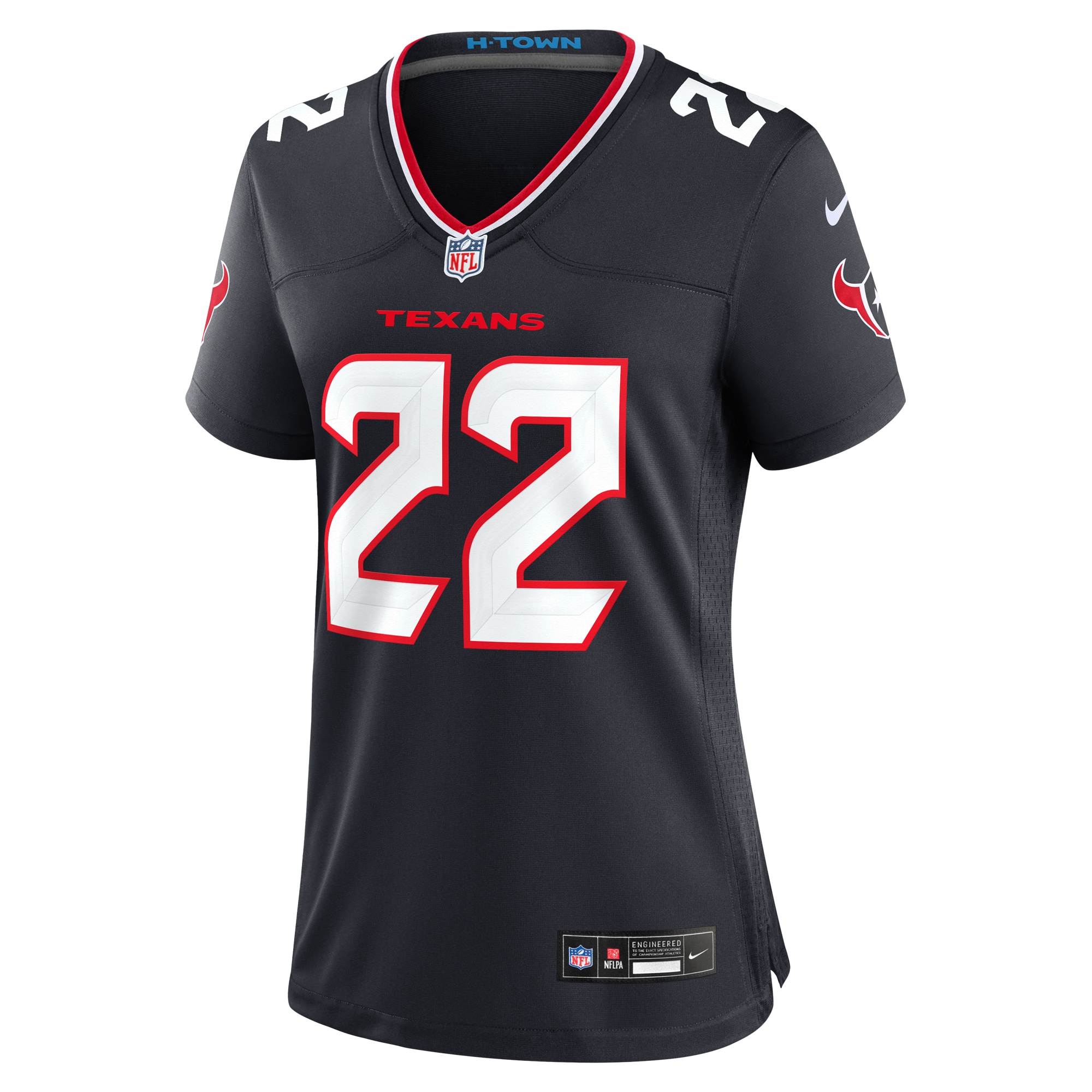Josh Thompson Houston Texans  Women's Team Game Jersey -  Navy