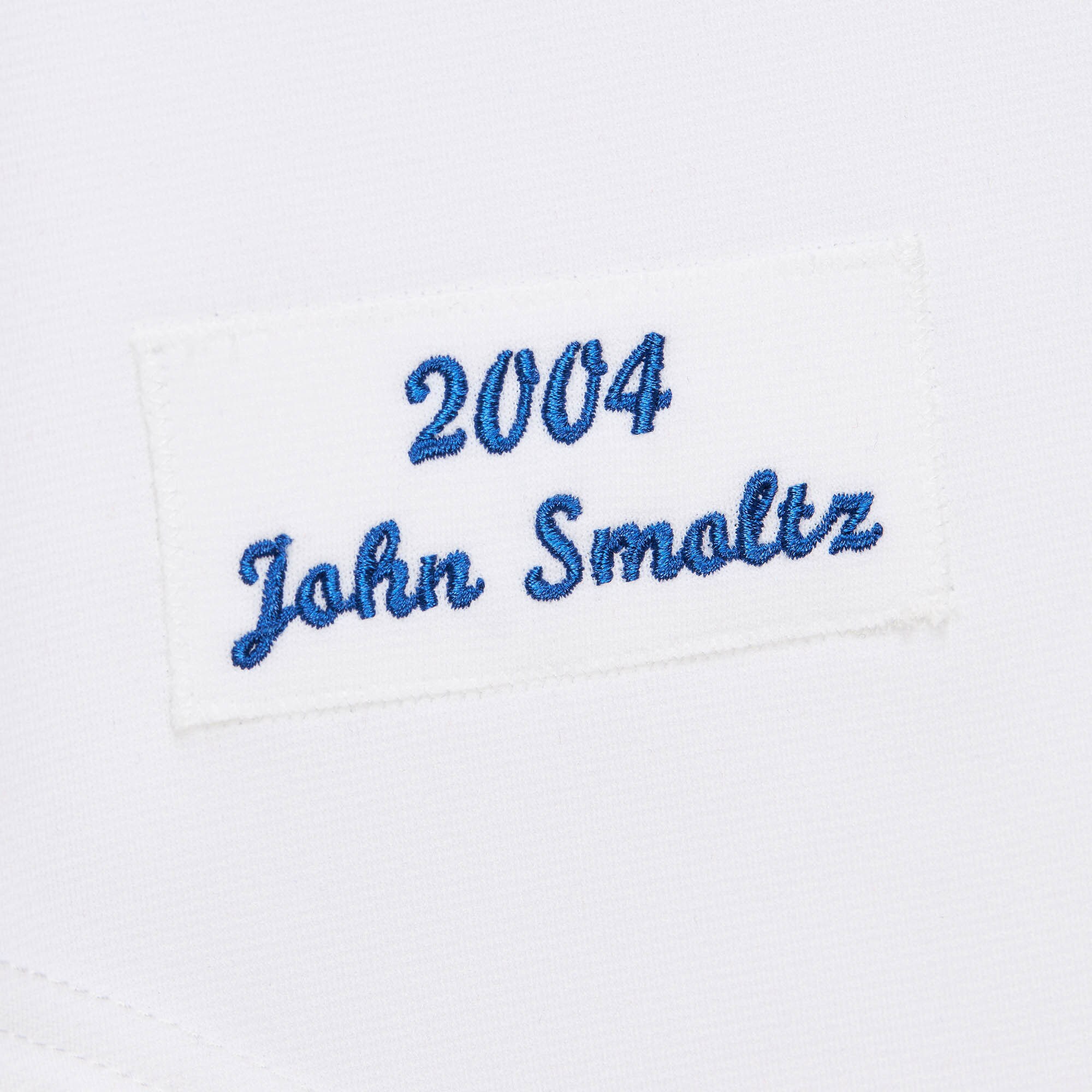 John Smoltz Atlanta Braves Mitchell & Ness 2004 Cooperstown Collection Authentic Throwback Jersey - White